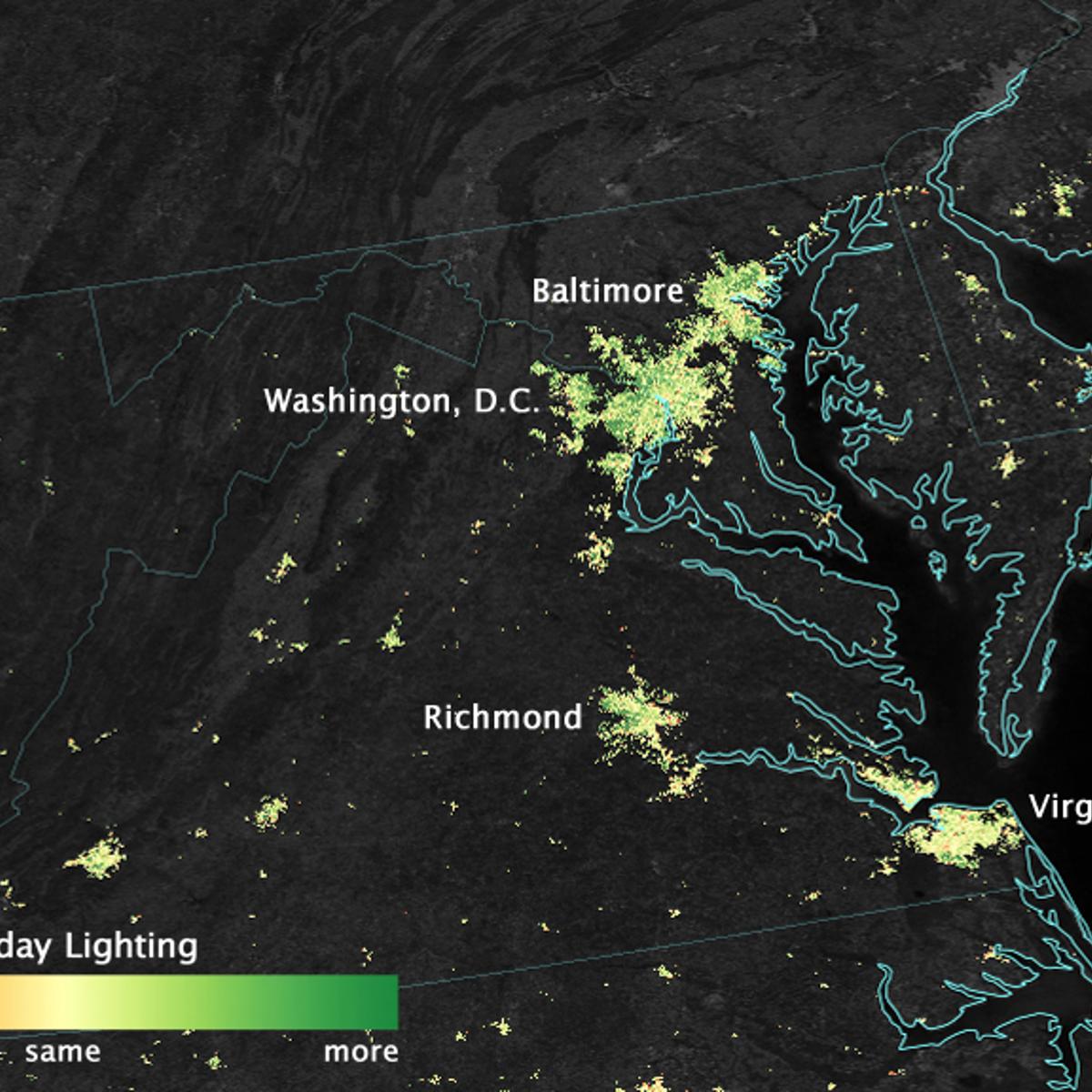 NASA Holiday Lights