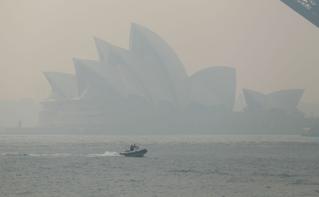 AUSTRALIA-SYDNEY-SMOKE
