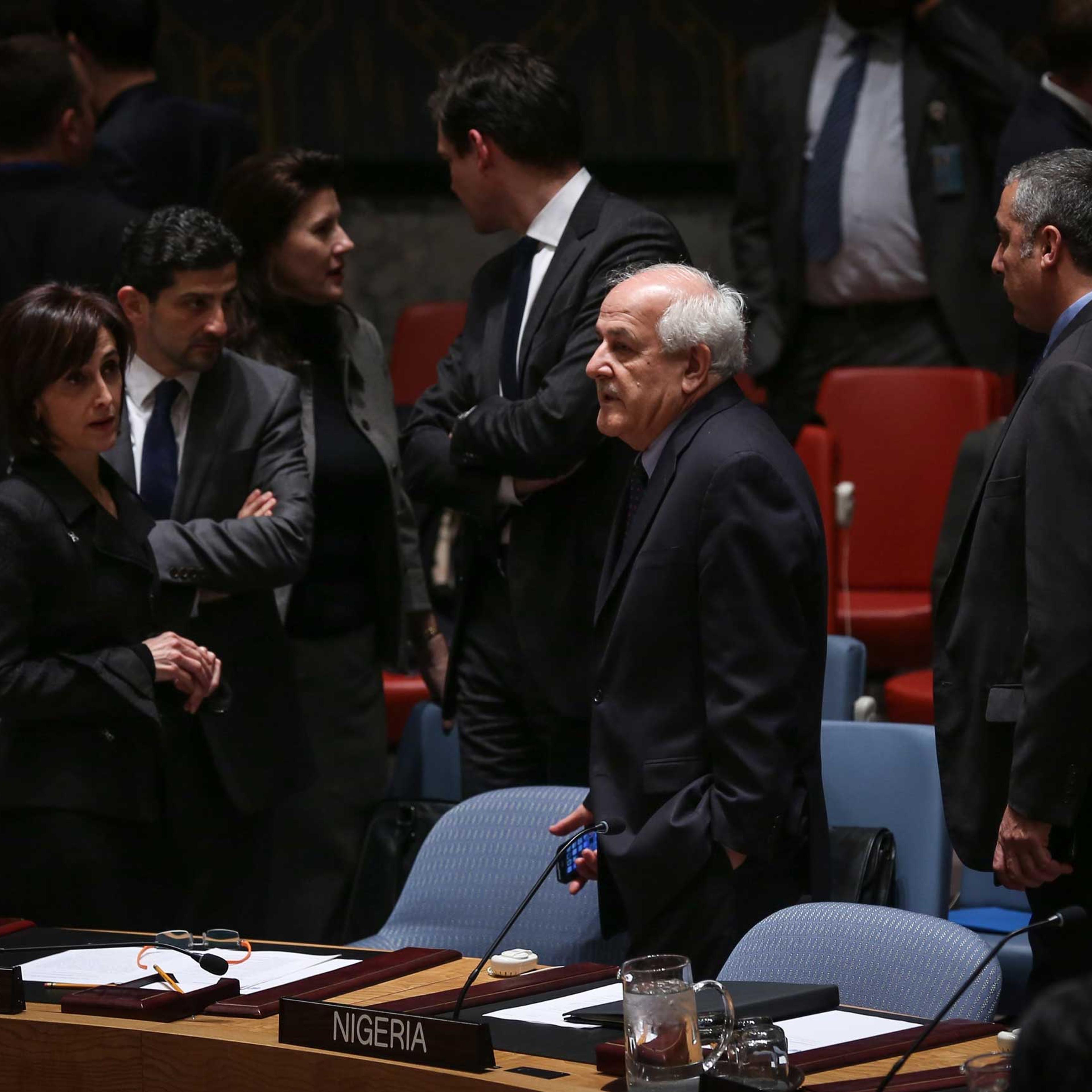 UN Security Council rejects draft resolution on Palestinian statehood