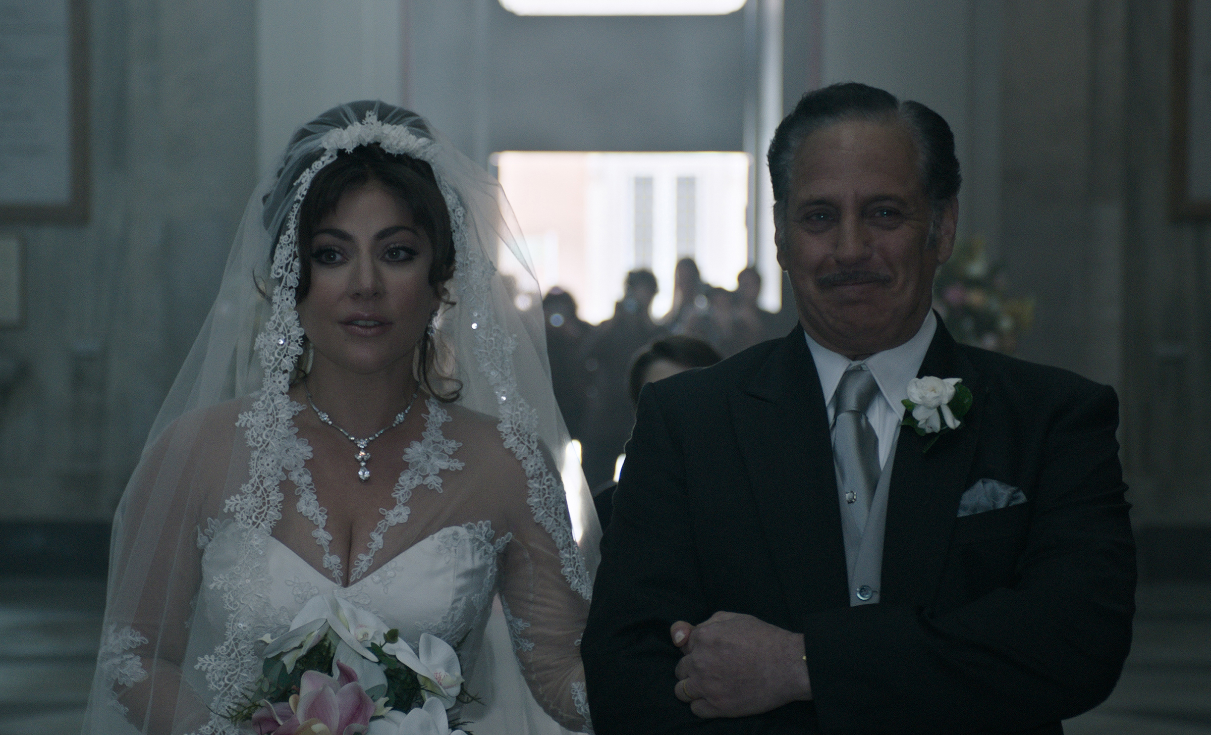 lady gaga wedding dress house of gucci How Gucci's Costumes Help Tell the Story coffee