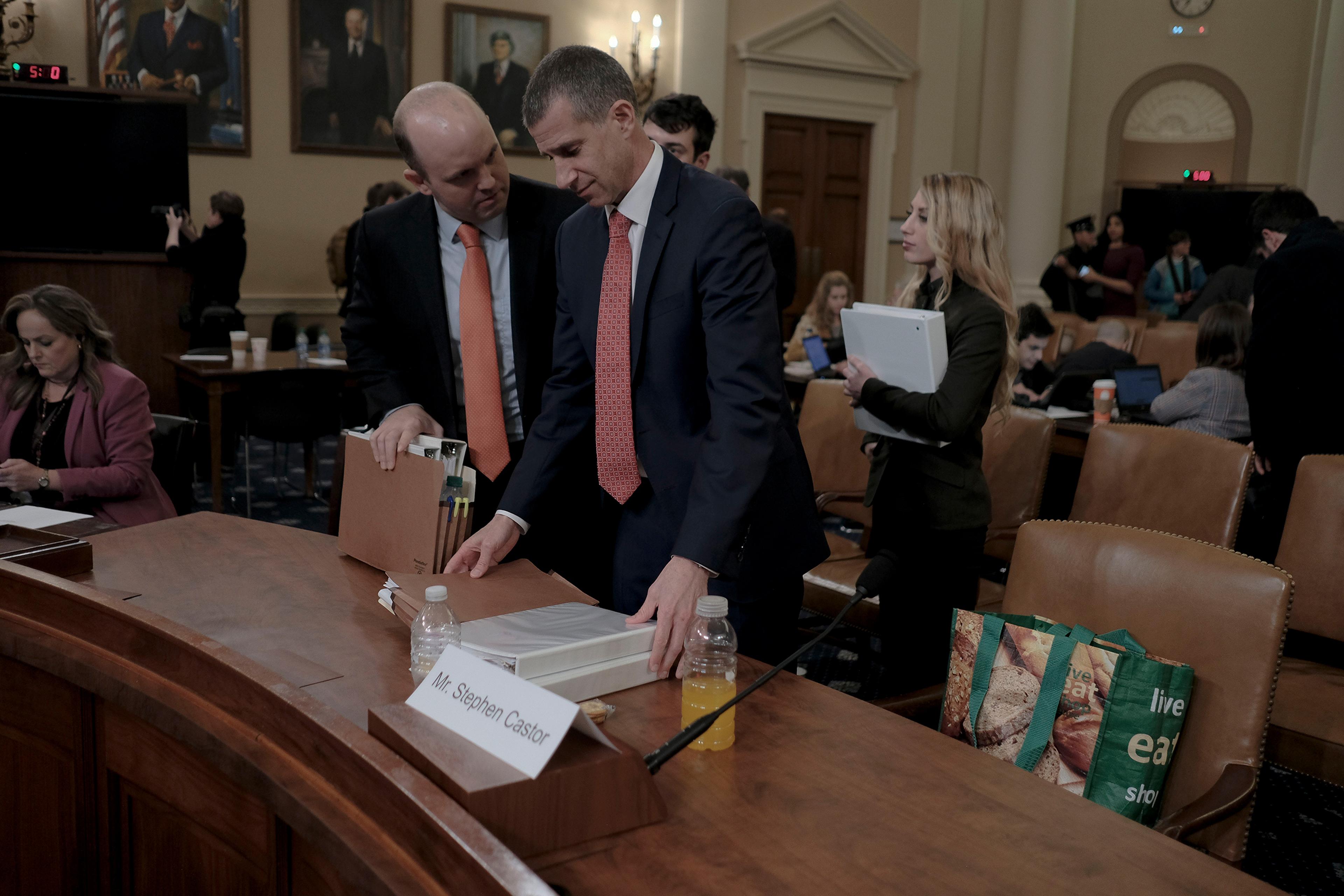 Stephen R Castor Impeachment Hearings: Everyone's Into Steve Castor’s Bag