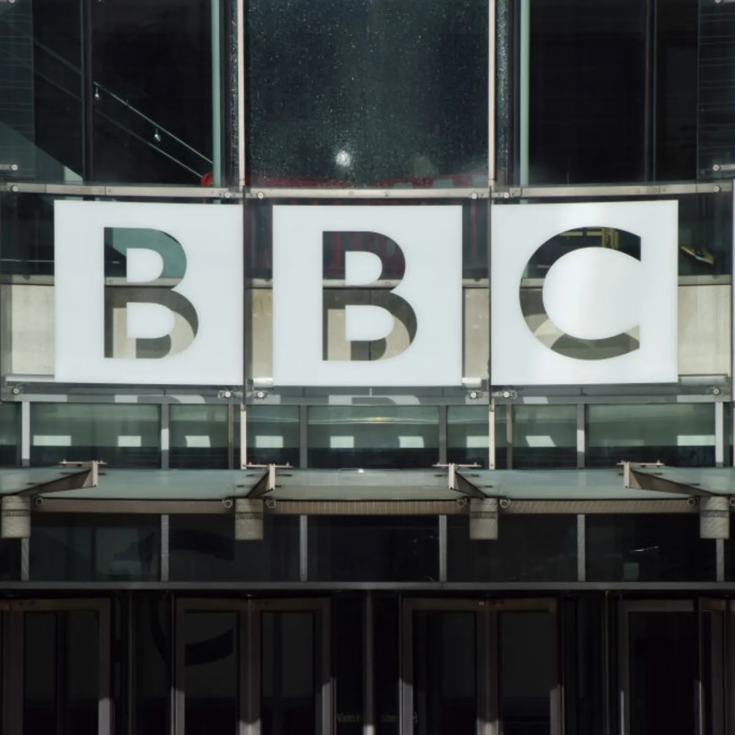General view of Broadcasting House, the BBC headquarters in