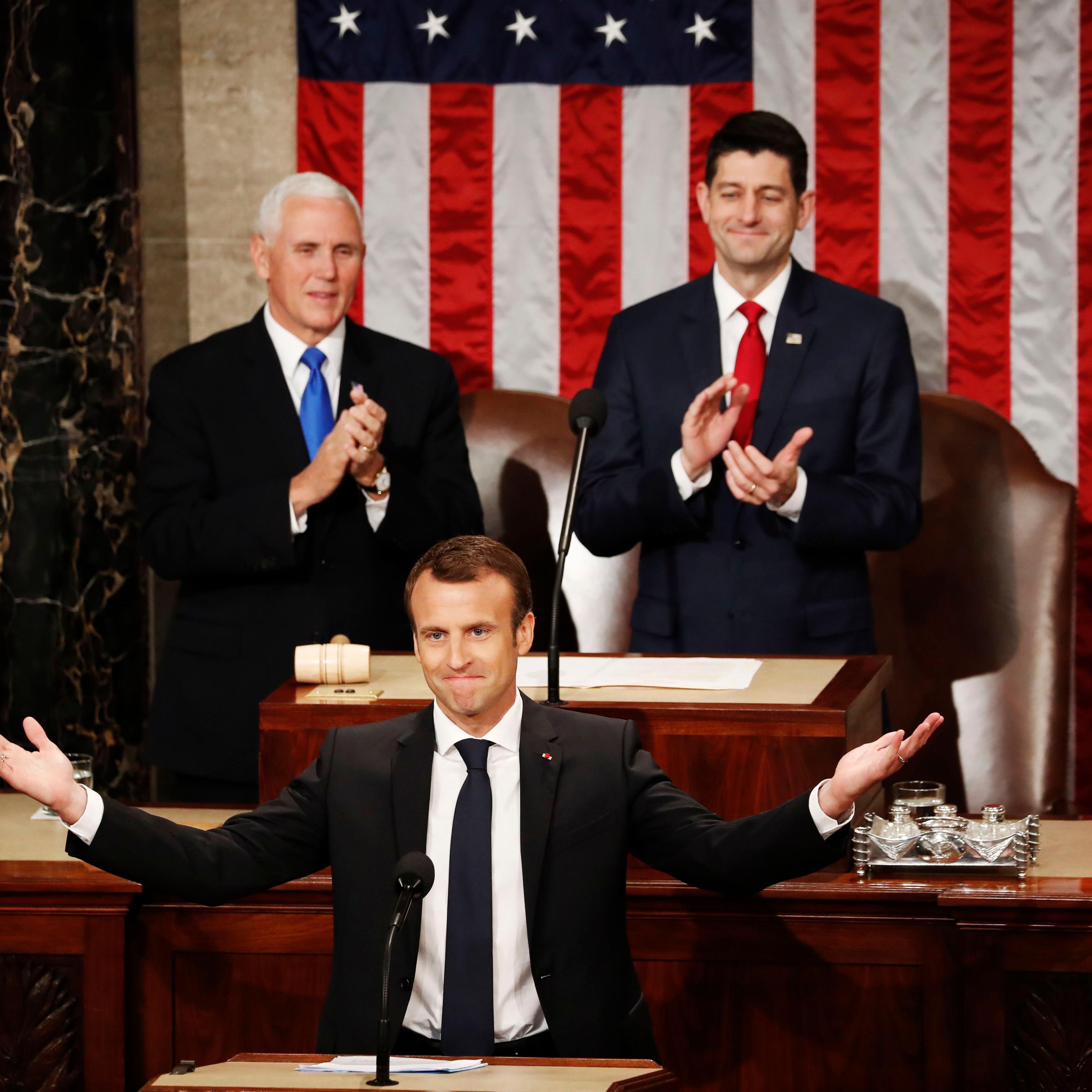 Emmanuel Macron Congress