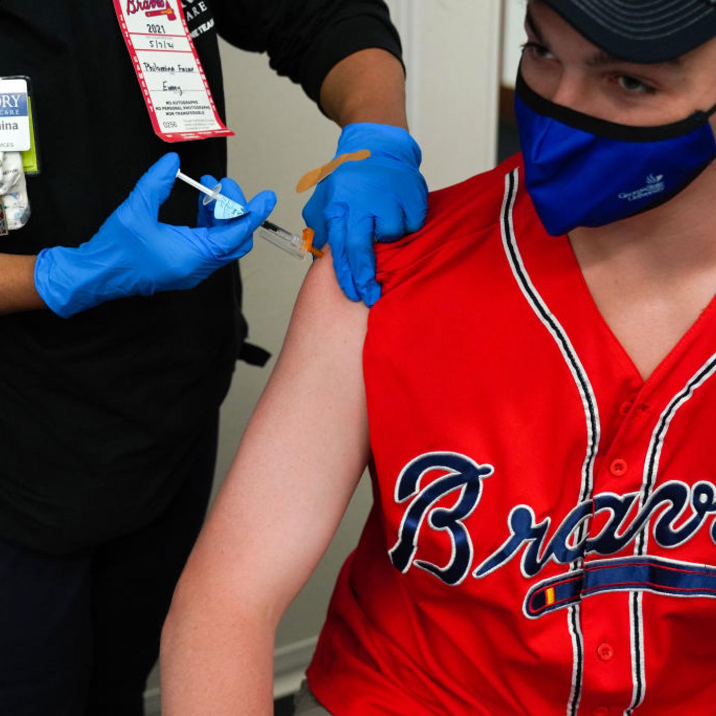 Atlanta Braves Offer Covid-19 Vaccine Shots At Baseball Games