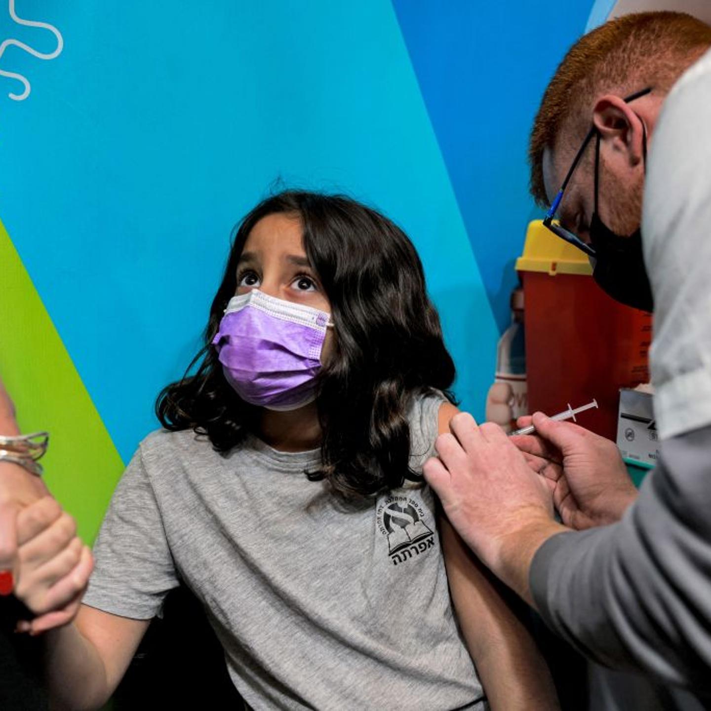 ISRAEL-HEALTH-VIRUS-VACCINE-CHILDREN