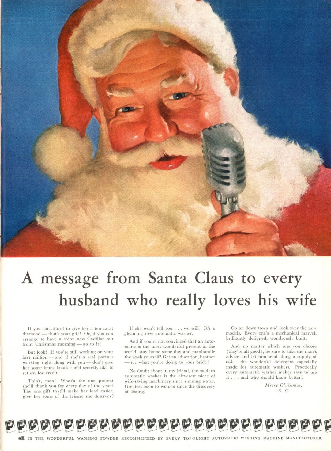 An All ad from the Dec. 8, 1952, issue of TIME