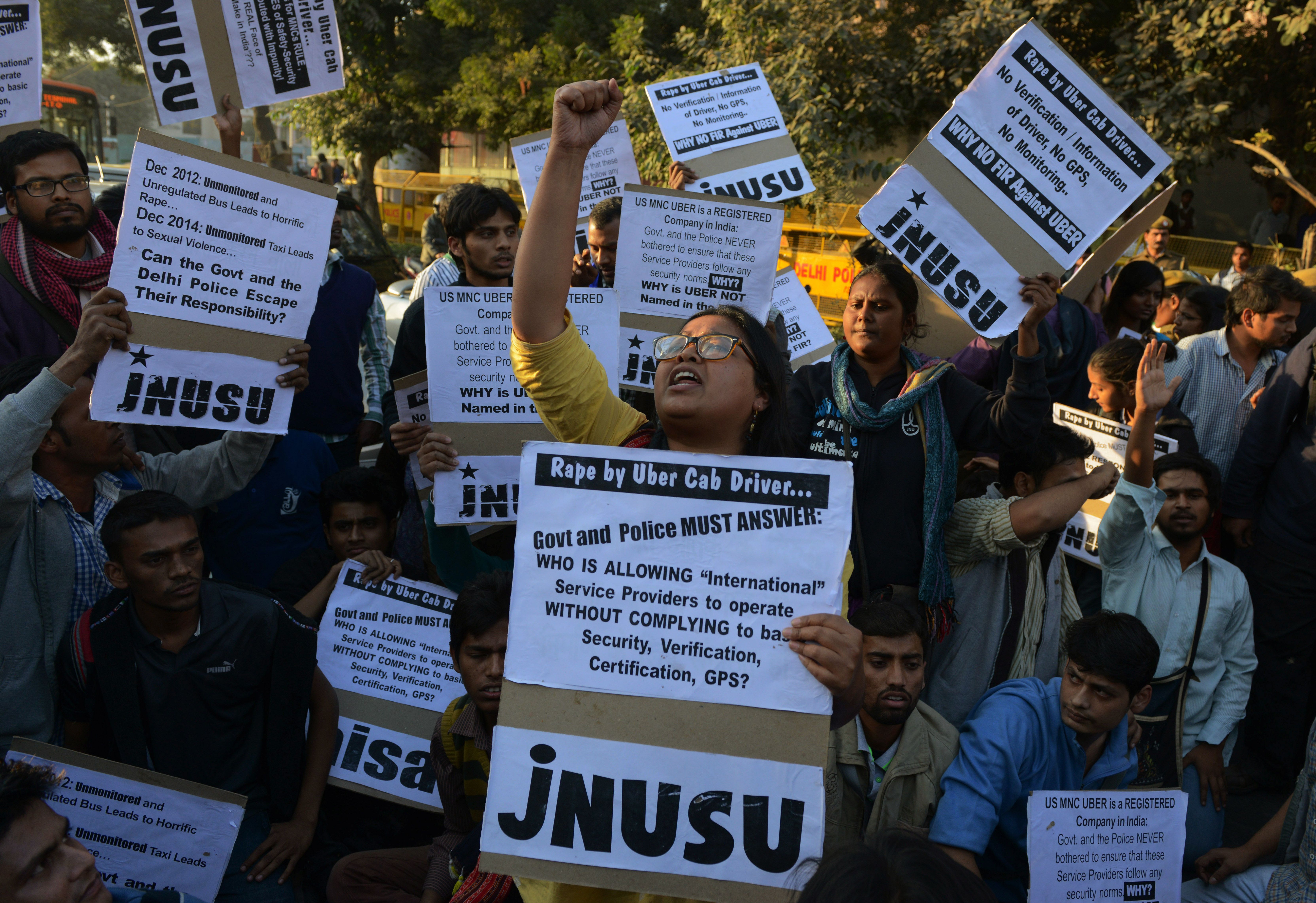 INDIA-CRIME-RAPE-TRANSPORT-UBER
