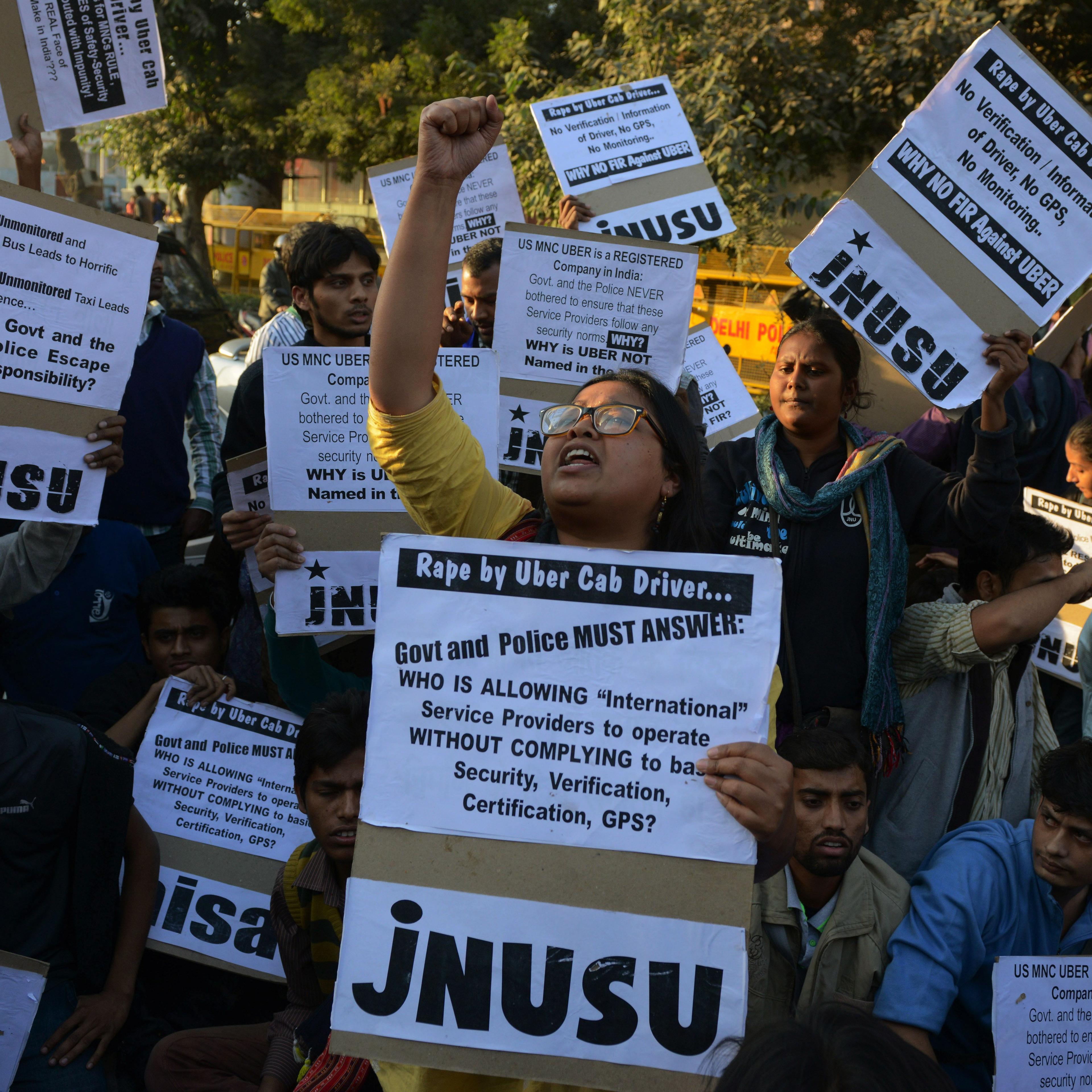 INDIA-CRIME-RAPE-TRANSPORT-UBER