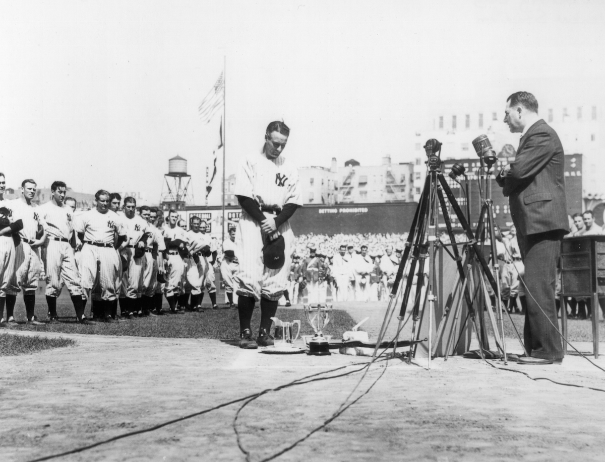 Lou Gehrig Farewell 1