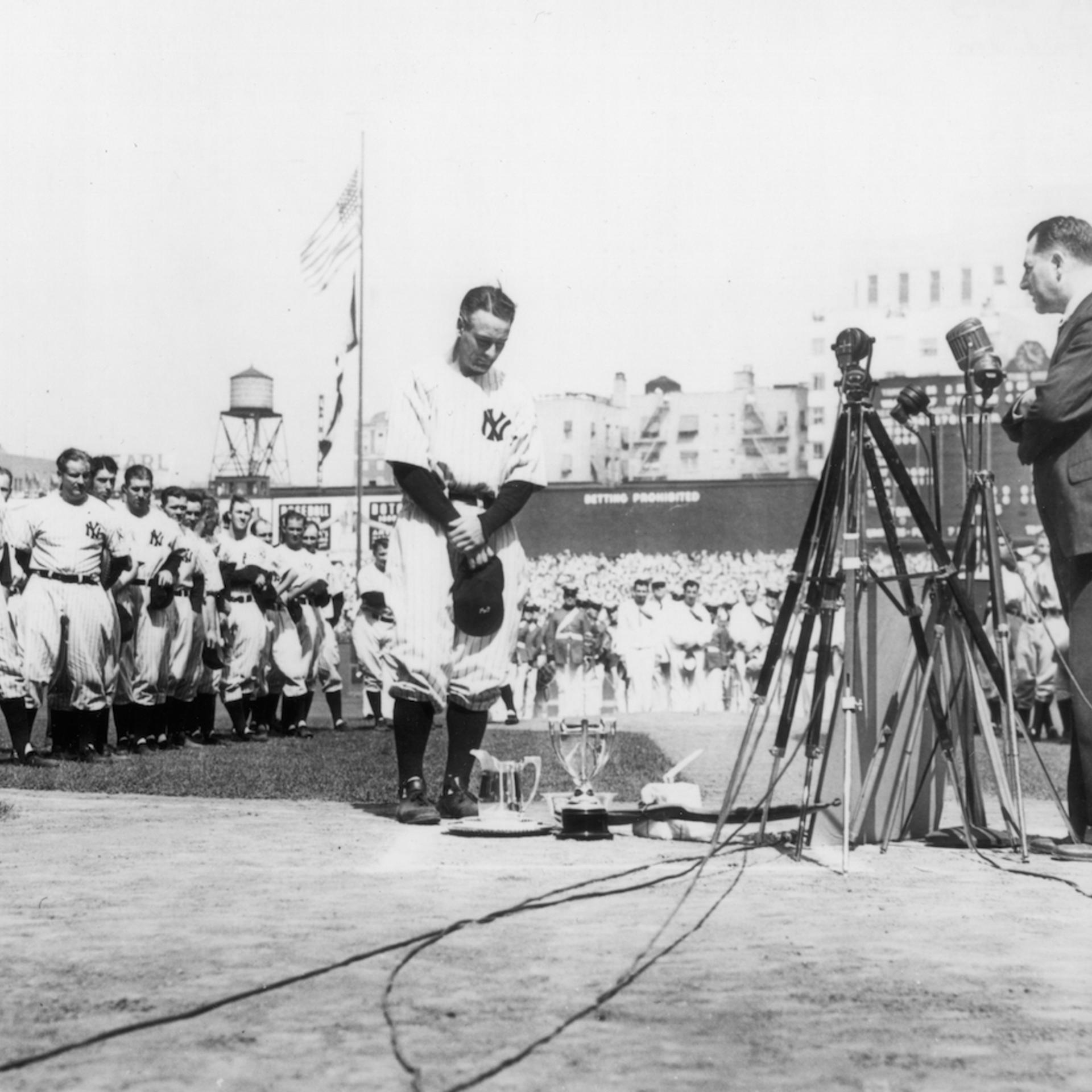Lou Gehrig Farewell 1