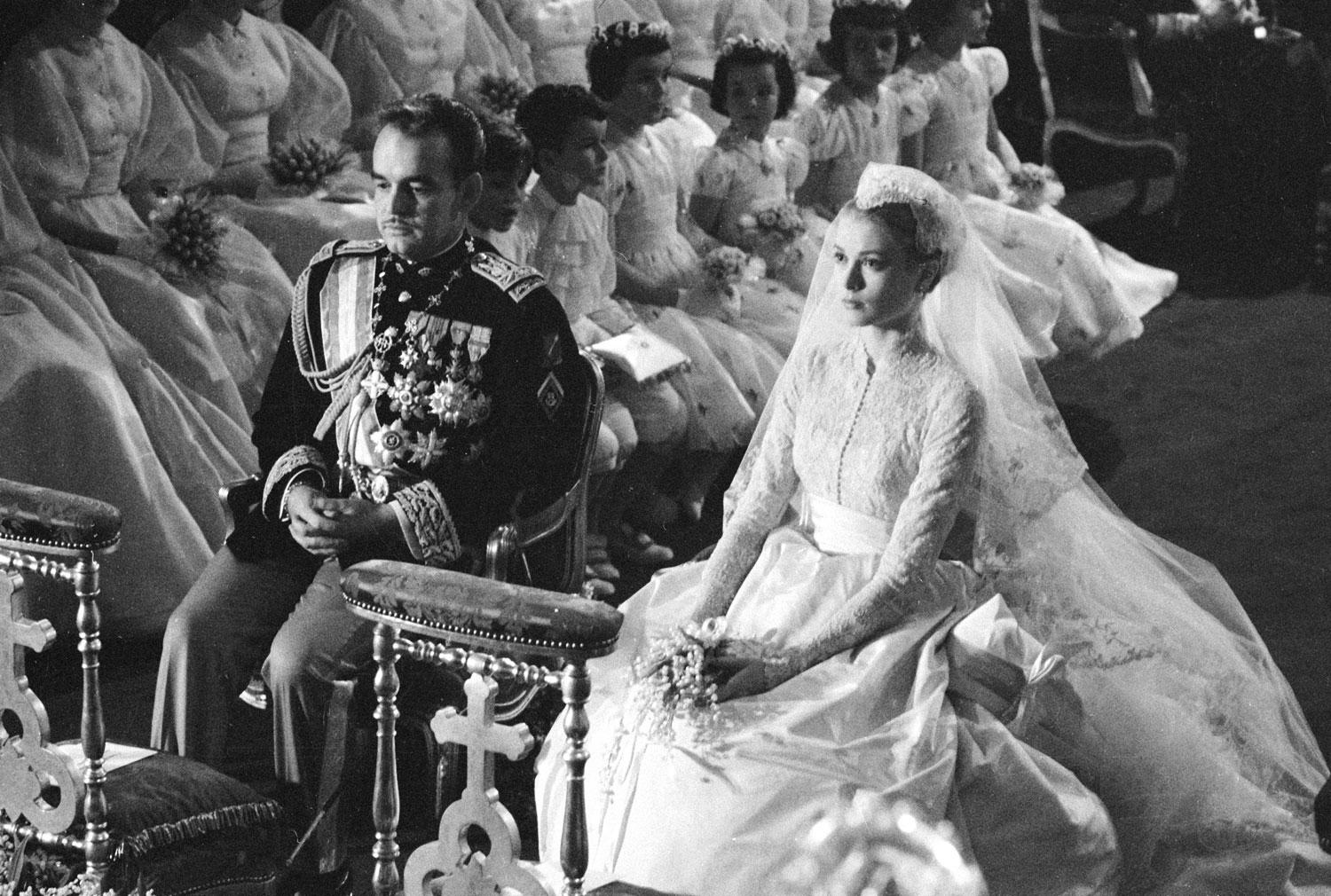 Grace Kelly, Prince Rainier: Photos From the 'Wedding of the Century'