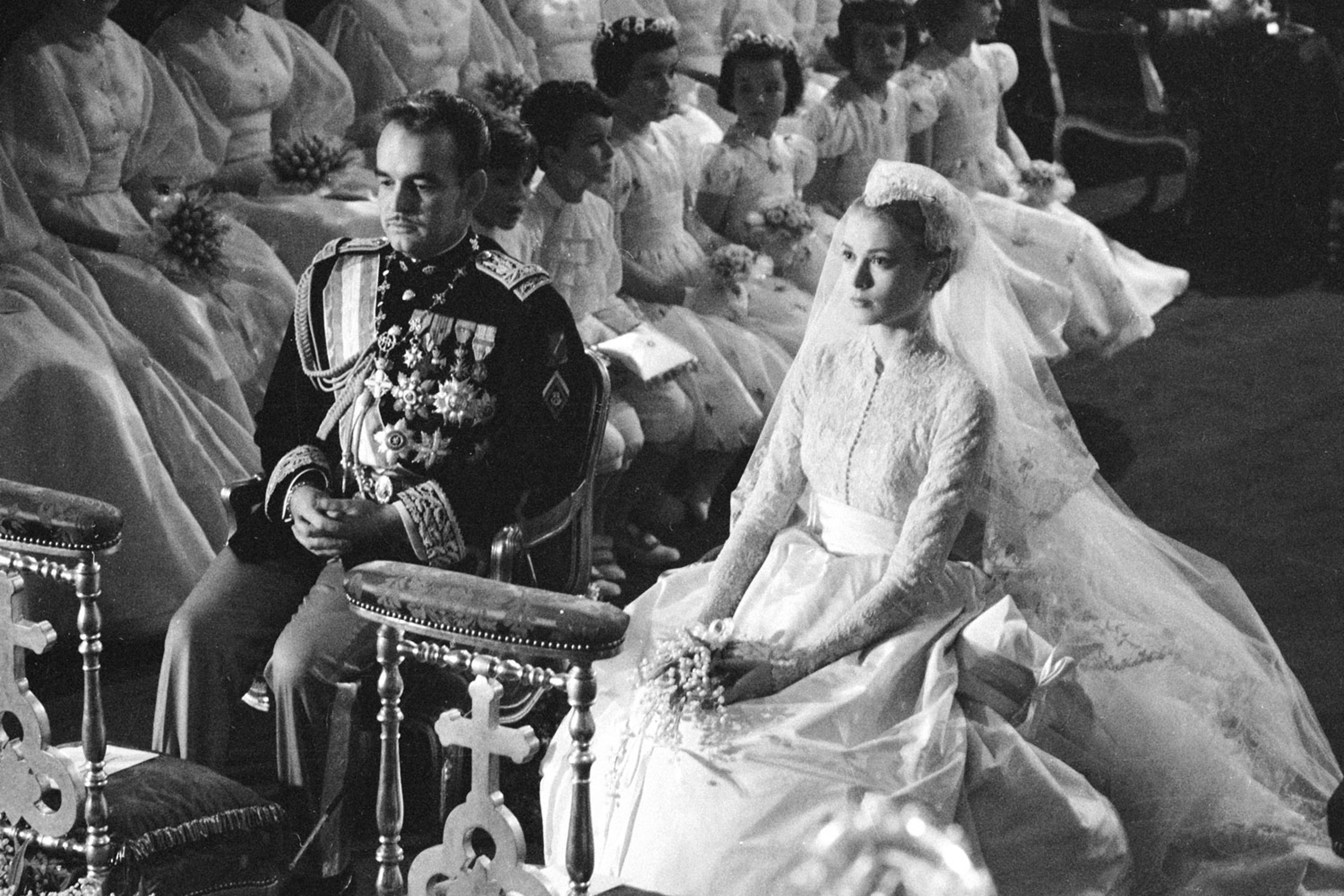 princess monaco wedding dress Inside Princess Caroline of Monaco's three incredible royal weddings