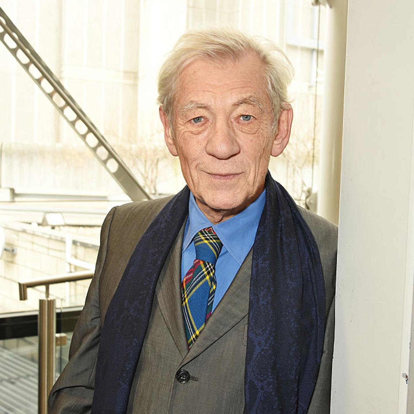 Sir Ian McKellen attends the launch of "BFI Presents Shakespeare On Film" at BFI Southbank on Jan. 25, 2016 in London, England.