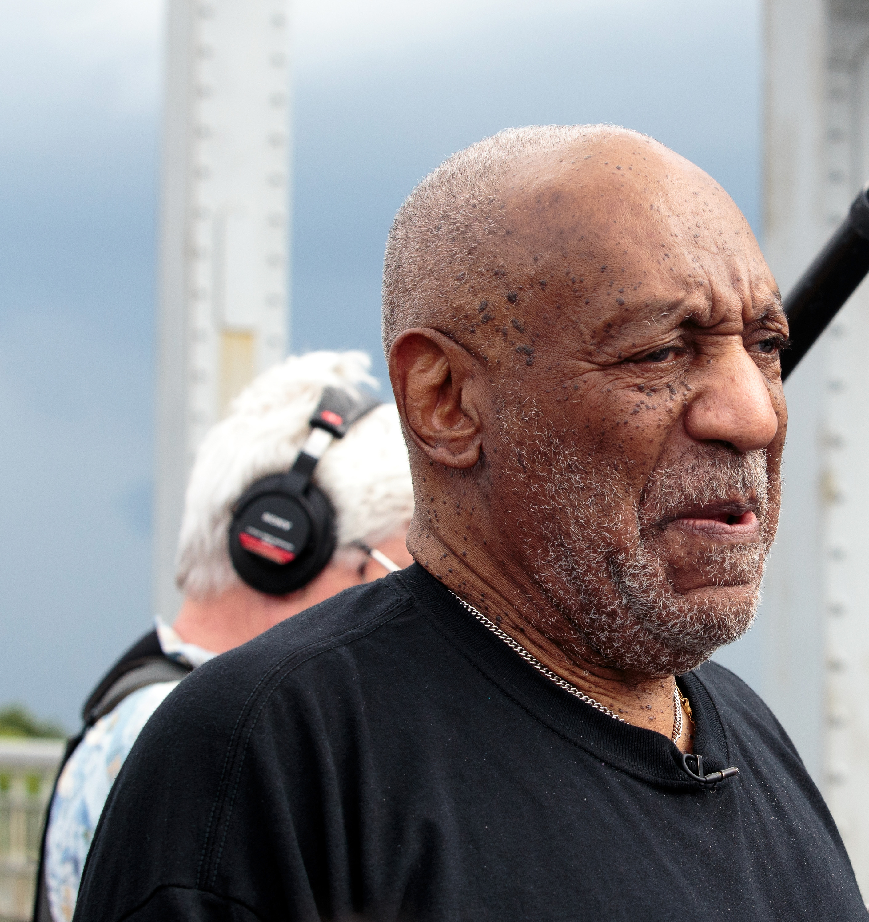 Bill Cosby participates in the Black Belt Community Foundation's March for Education across the Edmund Pettus Bridge on May 15, 2015 in Selma, Alabama.