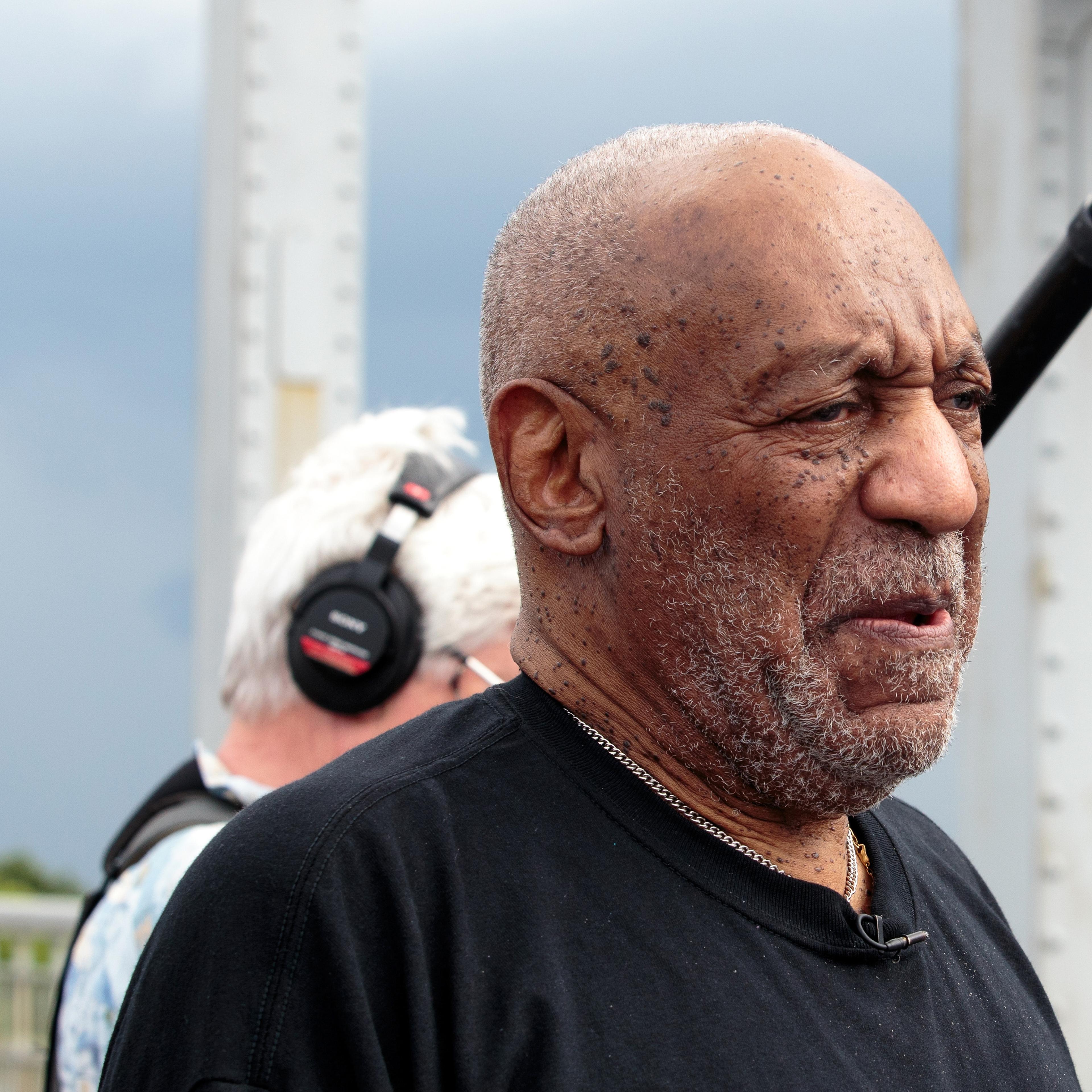 Bill Cosby participates in the Black Belt Community Foundation's March for Education across the Edmund Pettus Bridge on May 15, 2015 in Selma, Alabama.