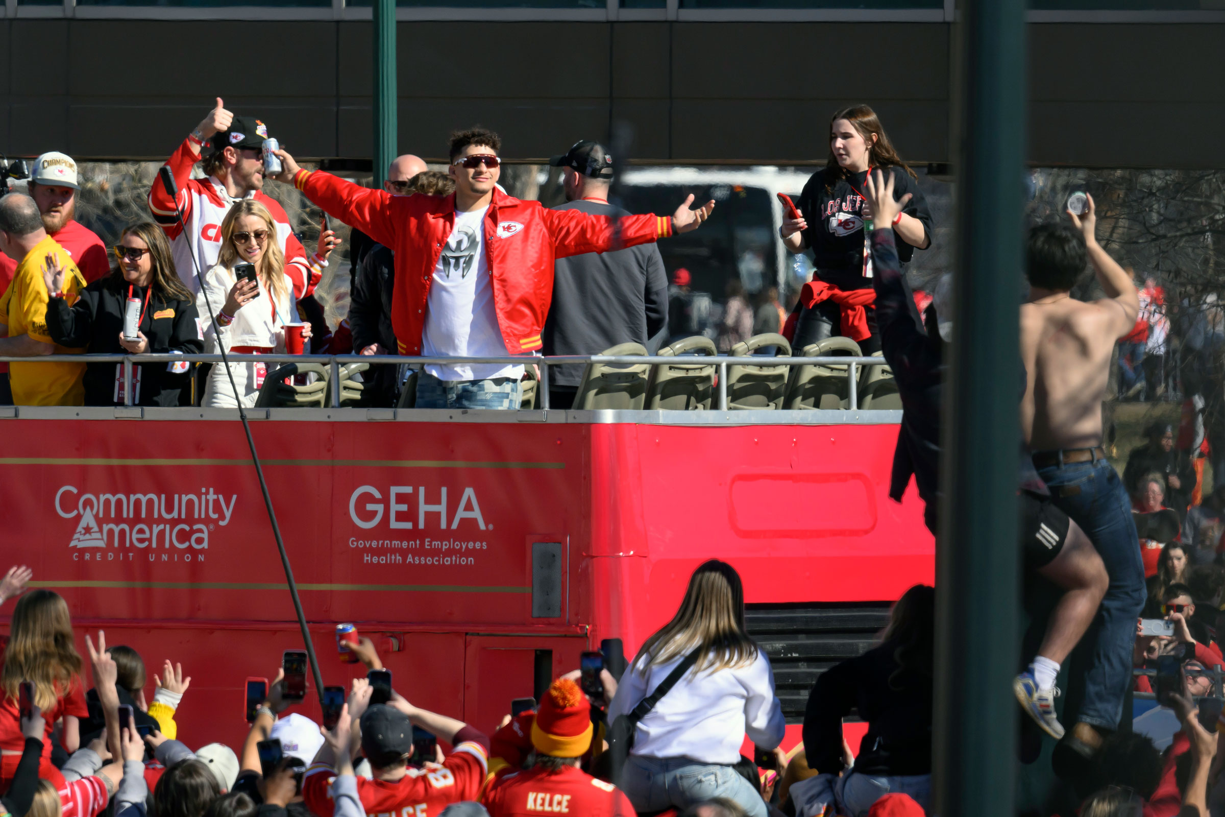 Chiefs' Super Bowl Parade in Photos