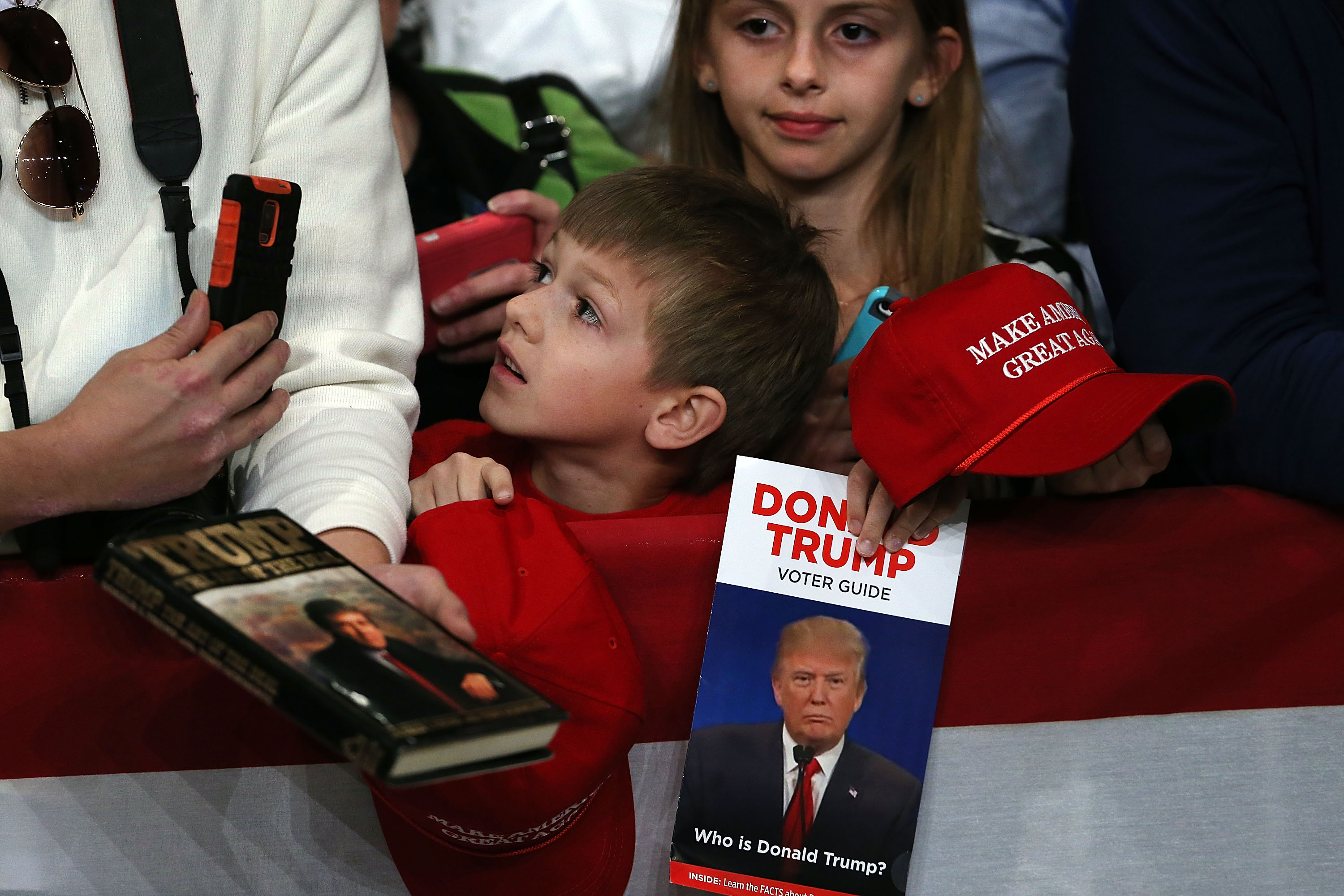 Donald Trump Campaigns Along SC Coast One Day Ahead Of Primary