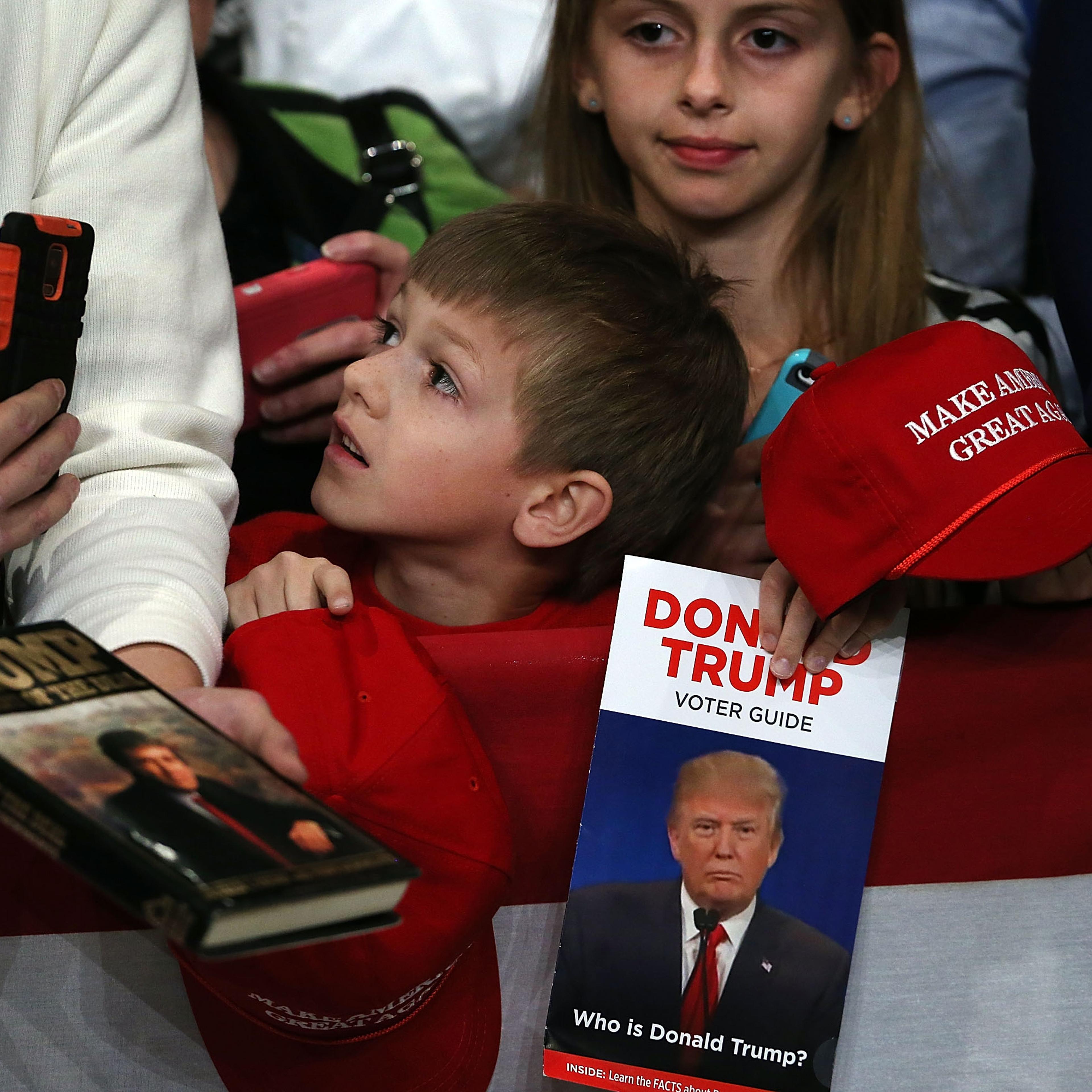 Donald Trump Campaigns Along SC Coast One Day Ahead Of Primary
