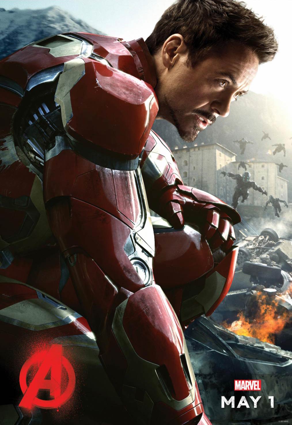 <strong>Robert Downey Jr. as Iron Man</strong>