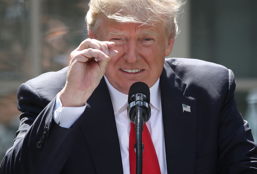 President Donald Trump Makes Statement On Paris Climate Agreement