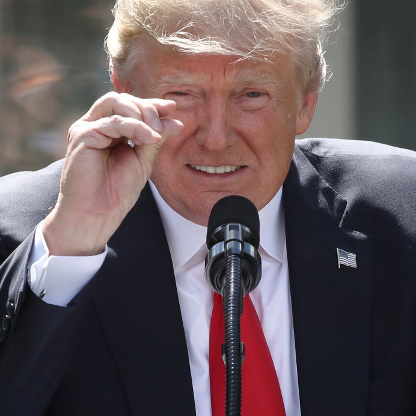President Donald Trump Makes Statement On Paris Climate Agreement