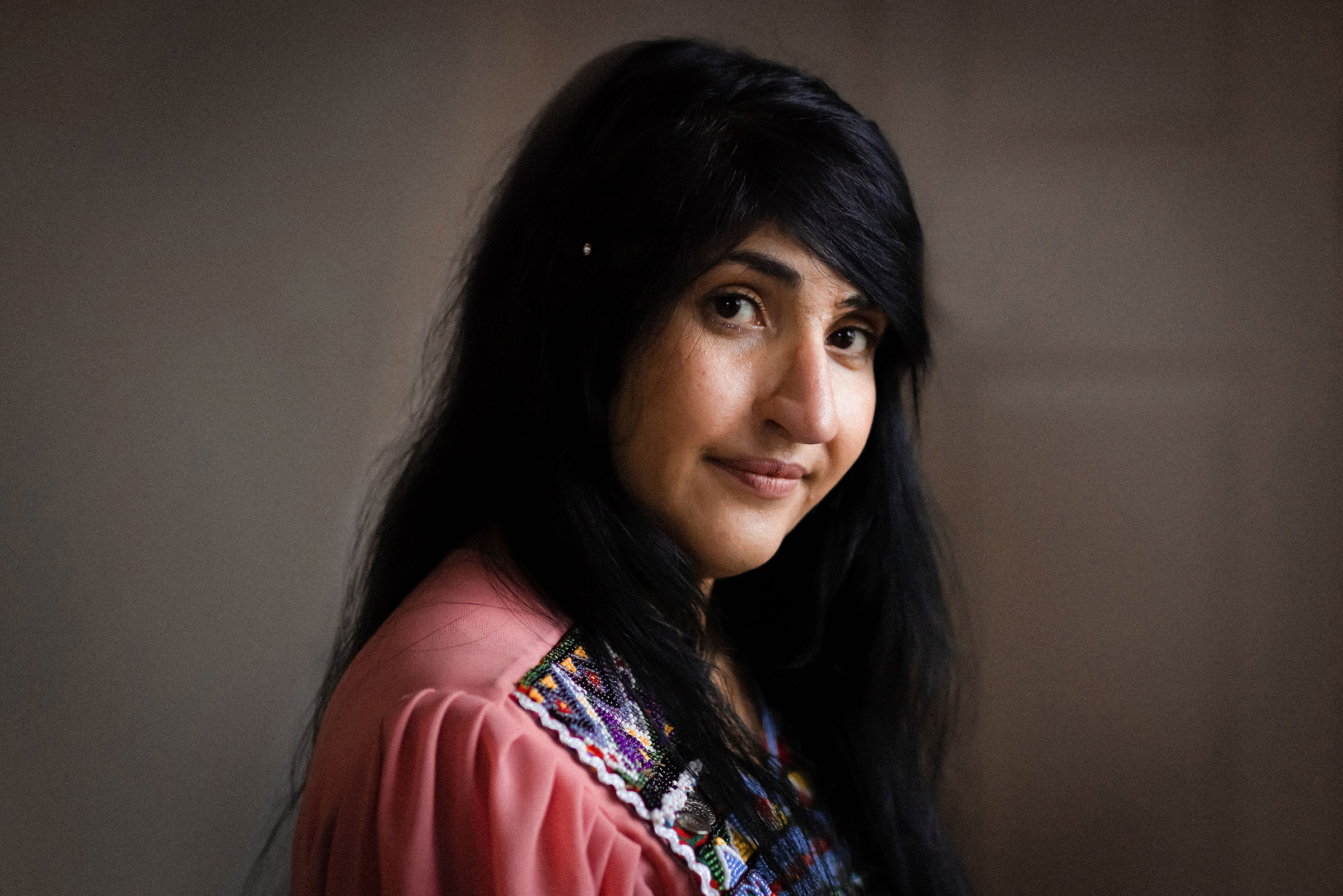 Bibi Aisha photographed in Maryland, Feb. 2023.