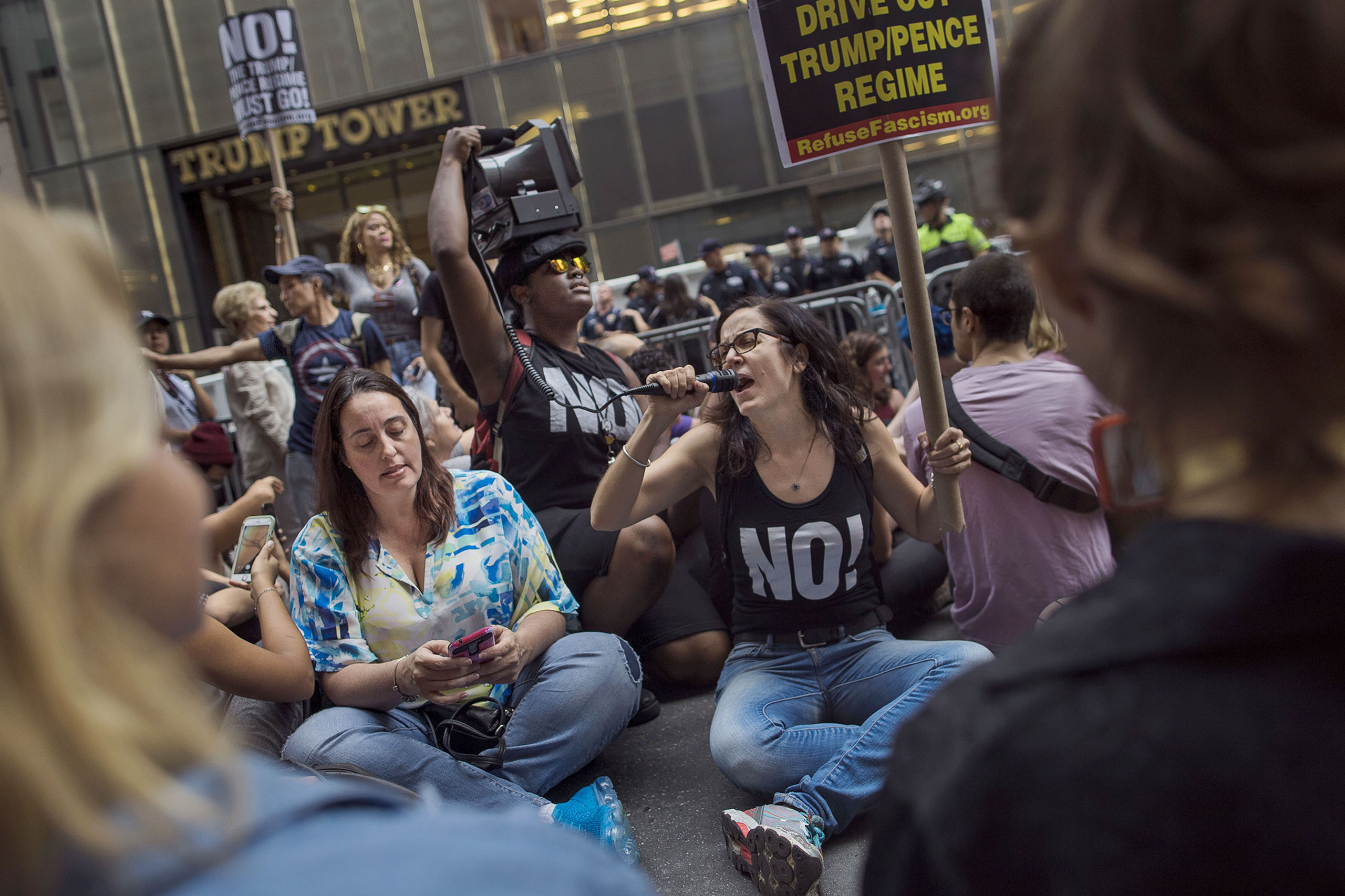 Tump Tower Protests