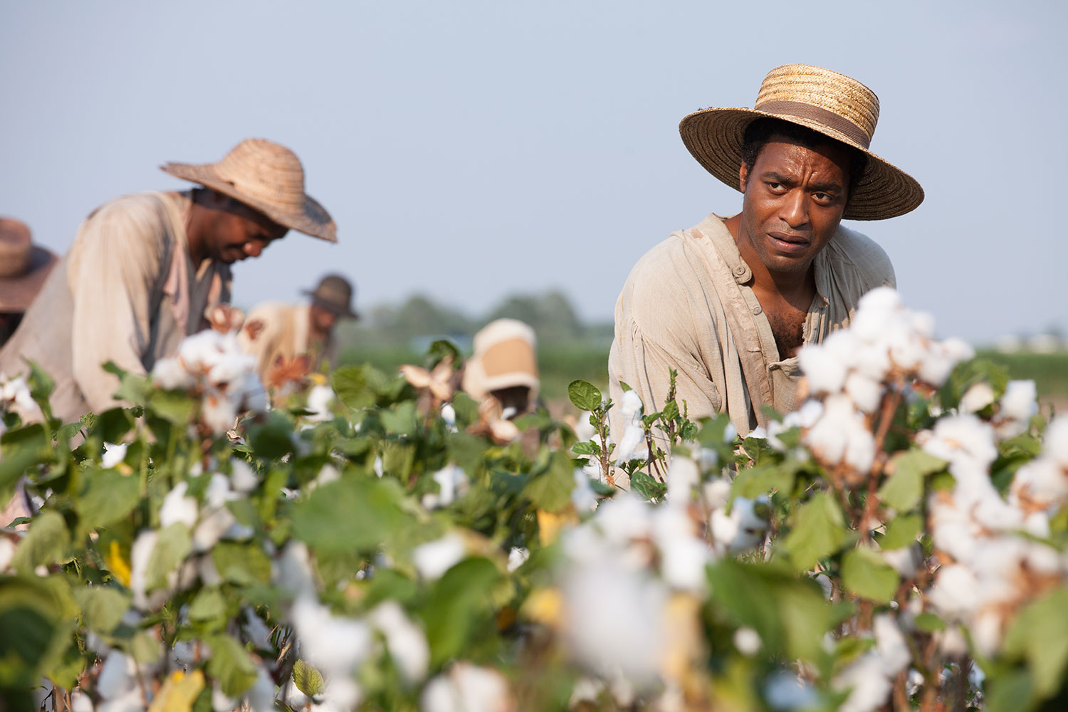 Chiwetel Ejiofor in a scene from <i>12 Years a Slave</i>. <br /><br /> "One of the things that we wanted to embrace and use for a number of different effects was the beauty of Louisiana. The place has an inherent natural beauty and was probably even more naturally beautiful in the times of Solomon Northrup. We didn’t want to fight against that. In the same way that we wanted to find the truth of the story, we were looking for the truth of the situation,” says Sean Bobbitt, Director of Photography.
