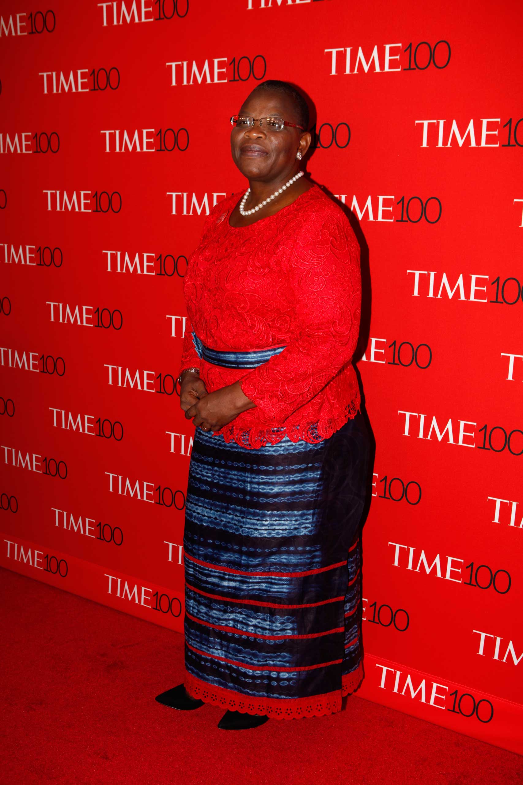 Obiageli Ezekwesili attends the TIME 100 Gala at Lincoln Center in New York City on Apr. 21, 2015.