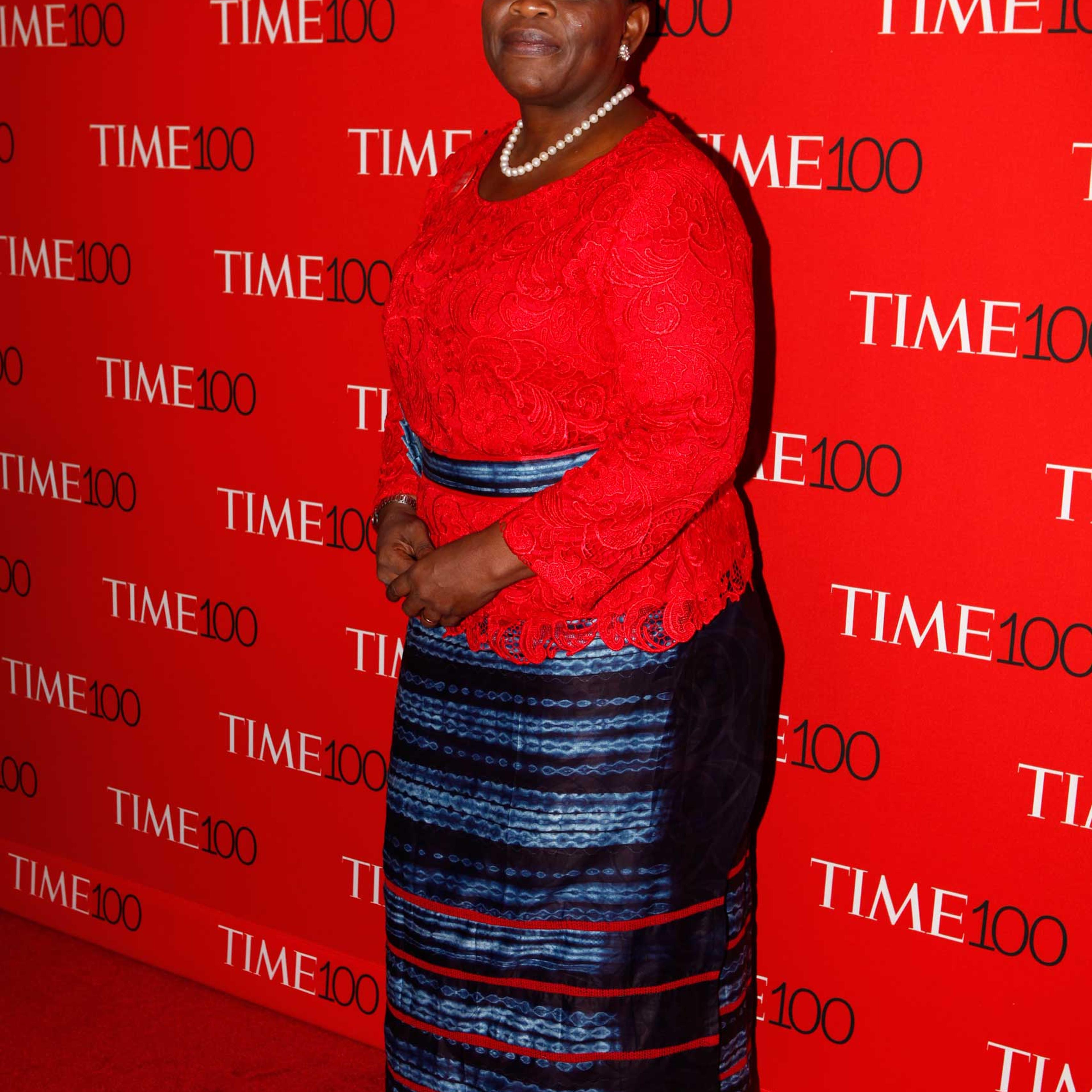 Obiageli Ezekwesili attends the TIME 100 Gala at Lincoln Center in New York City on Apr. 21, 2015.