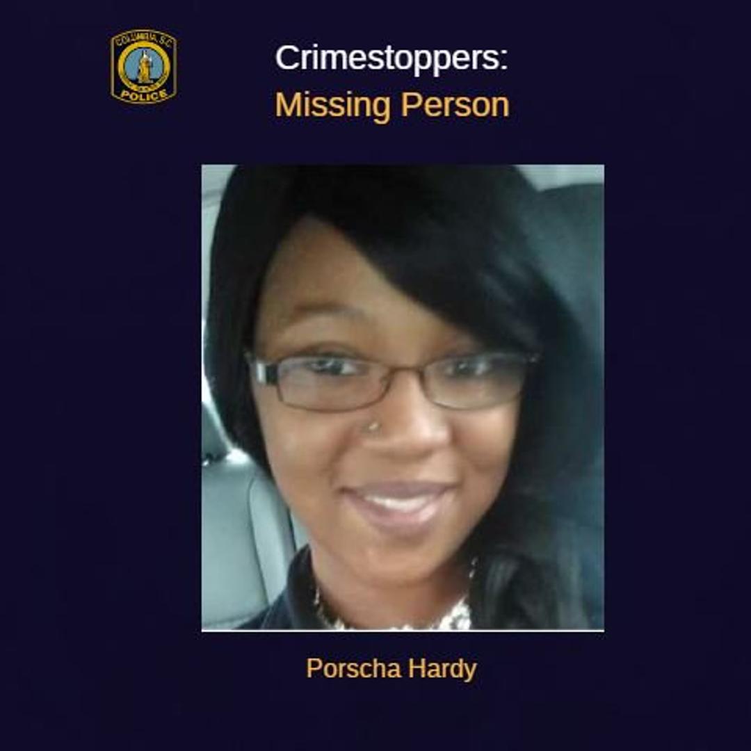 Porscha LeAnne Hardy was last seen on Dec. 15