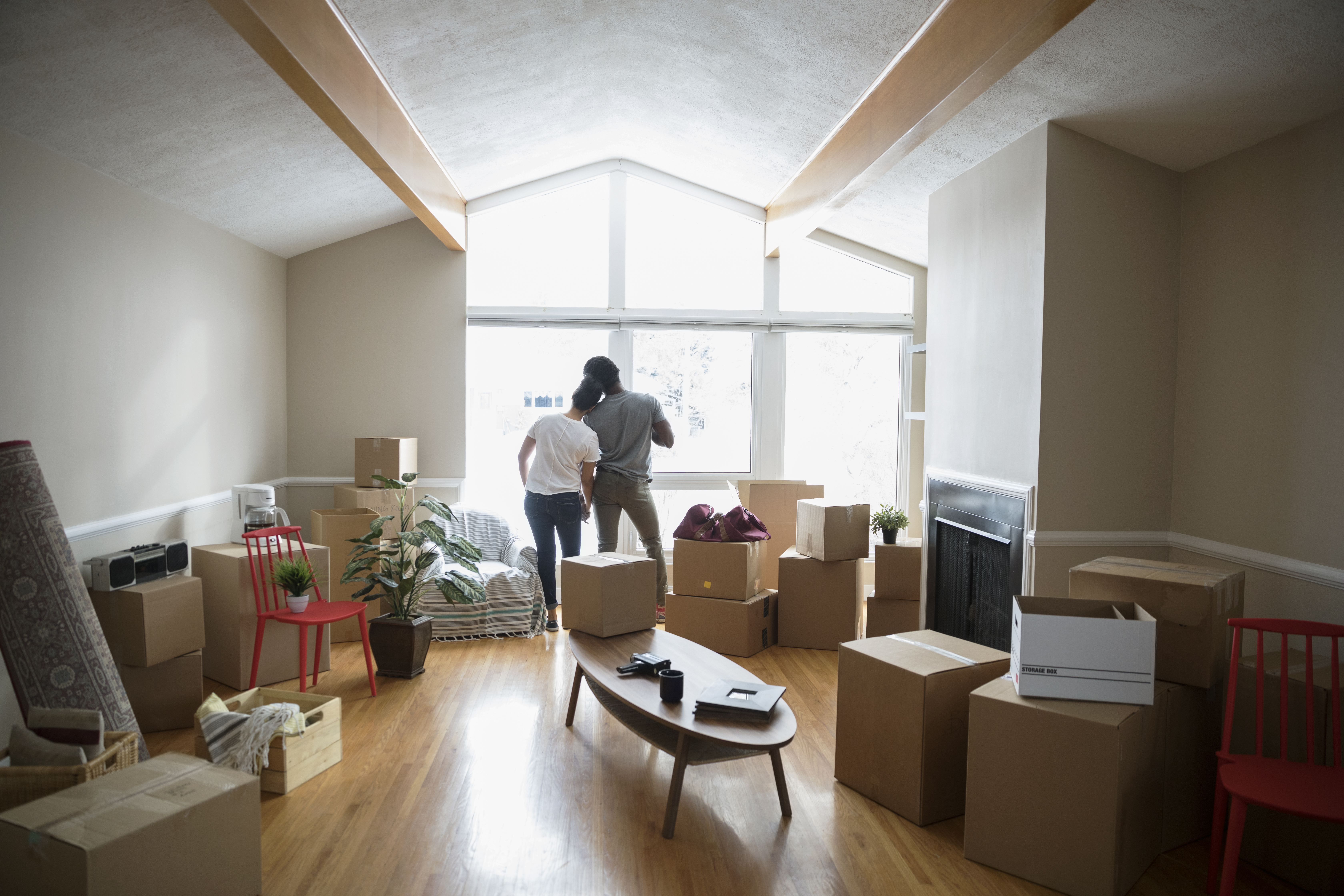couple at home