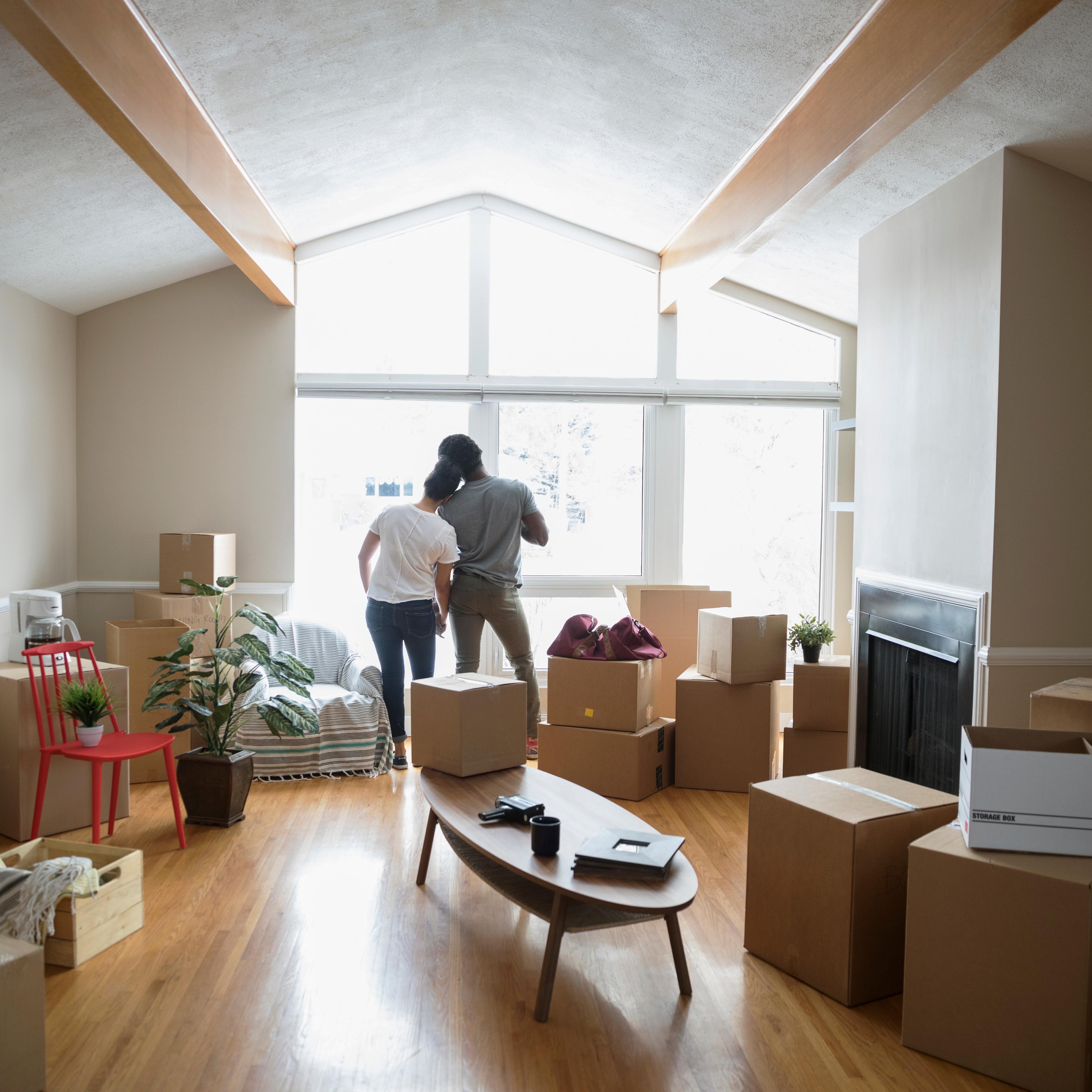 couple at home