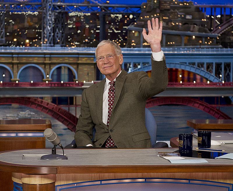 David Letterman announces his retirement for 2015, on the April 3 2014.