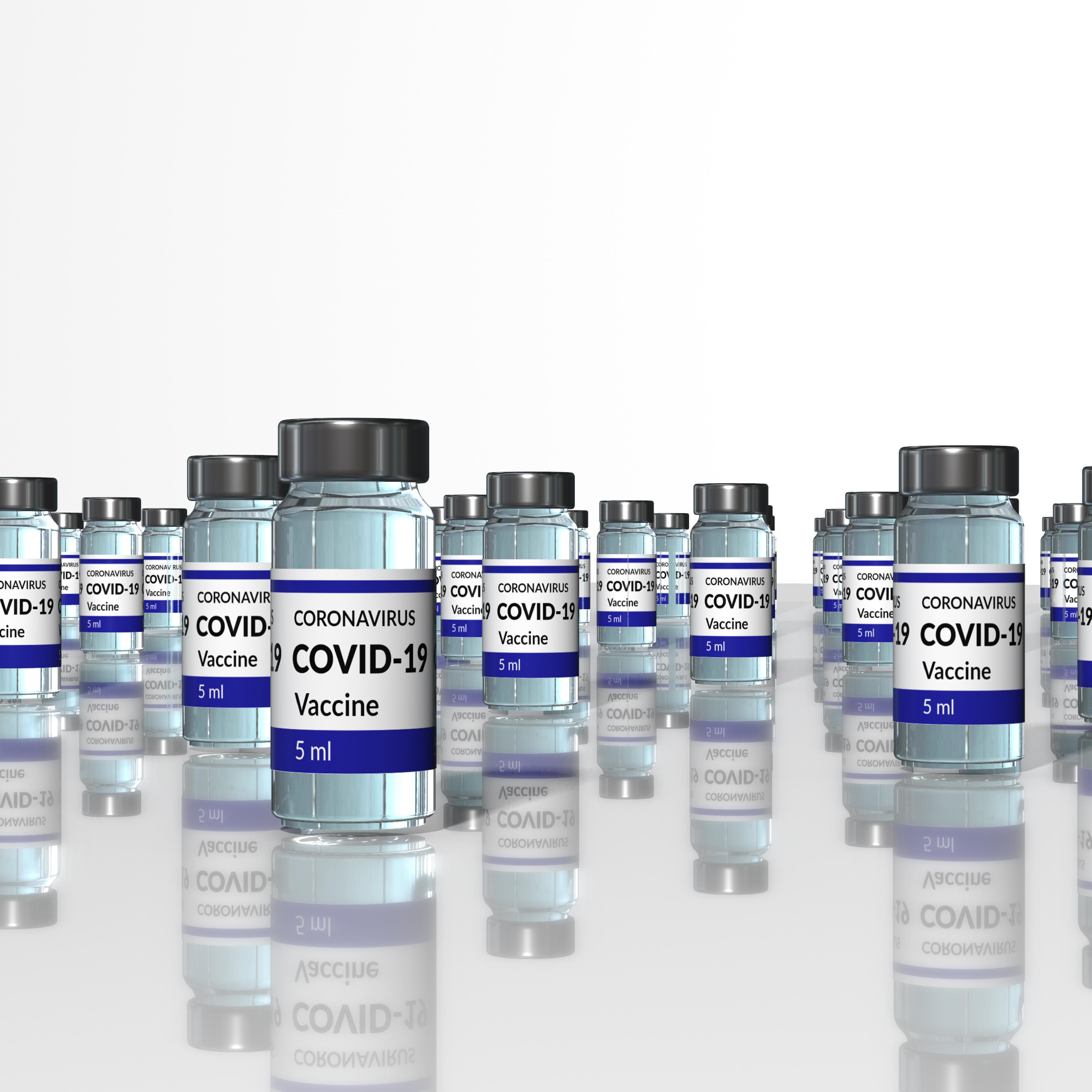 Covid-19 vaccine rollout, illustration