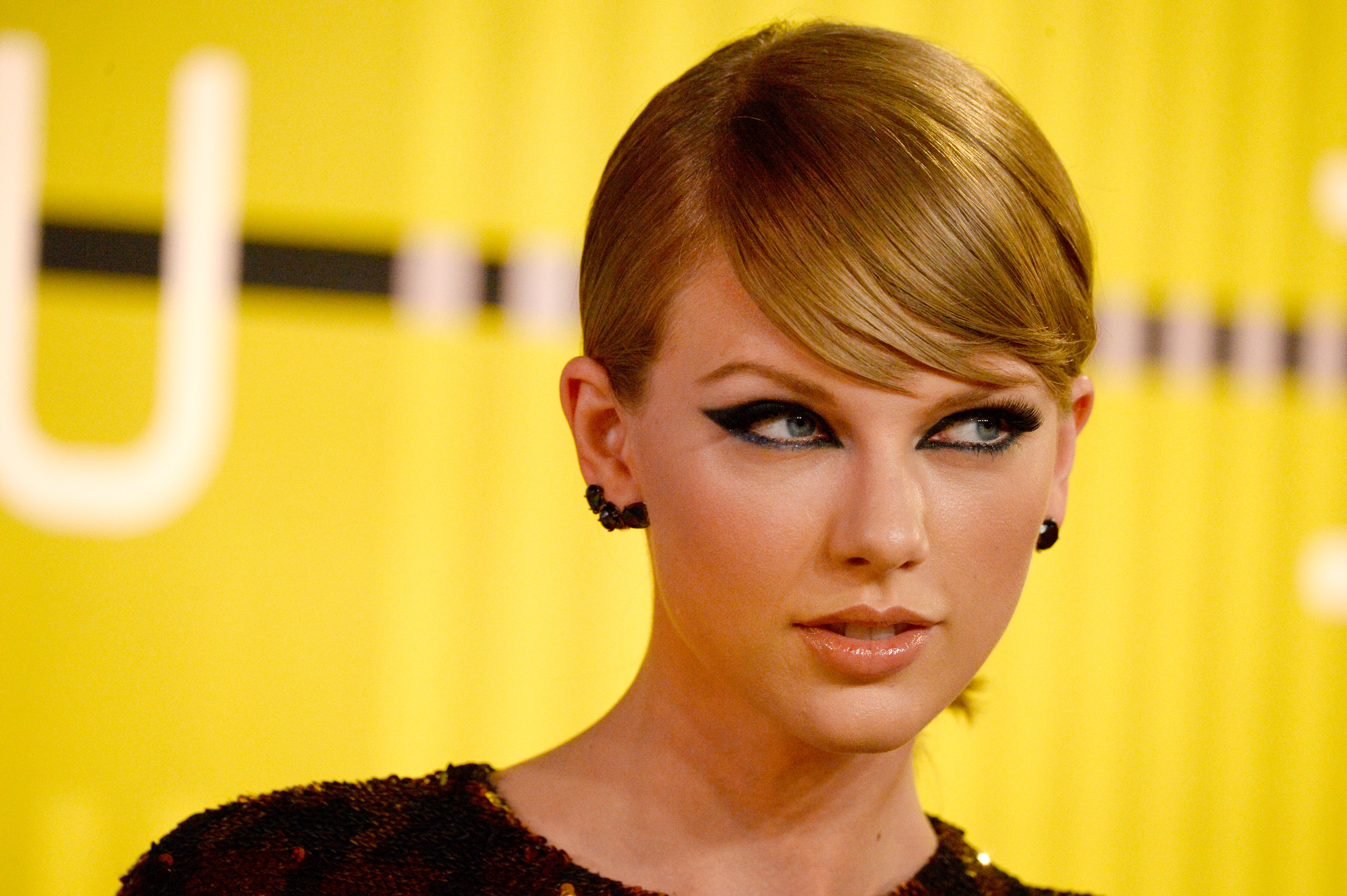 Taylor Swift at the 2015 MTV Video Music Awards in Los Angeles on Aug. 30, 2015.
