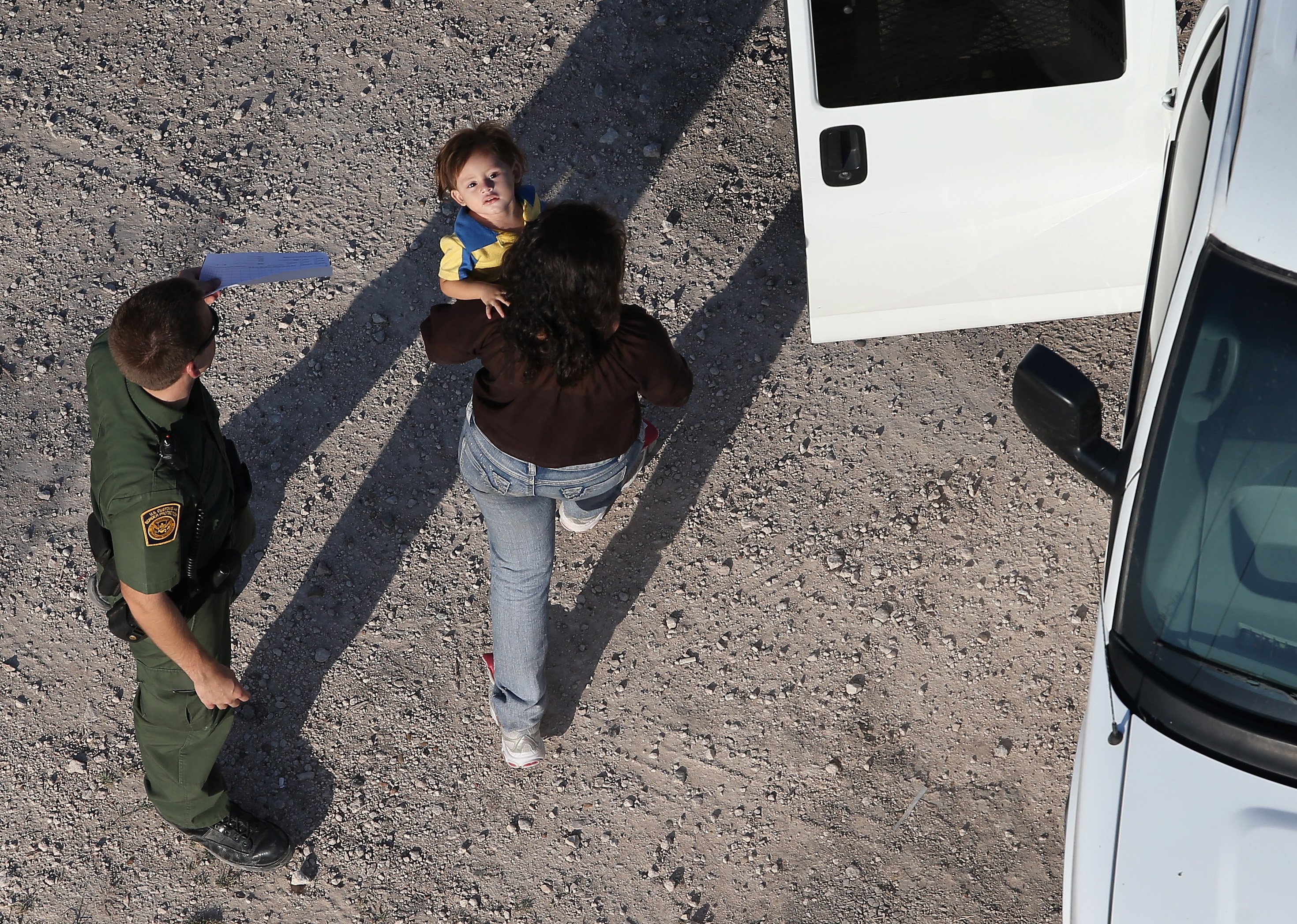 US Customs And Border Security Agents Patrol Texas-Mexico Border