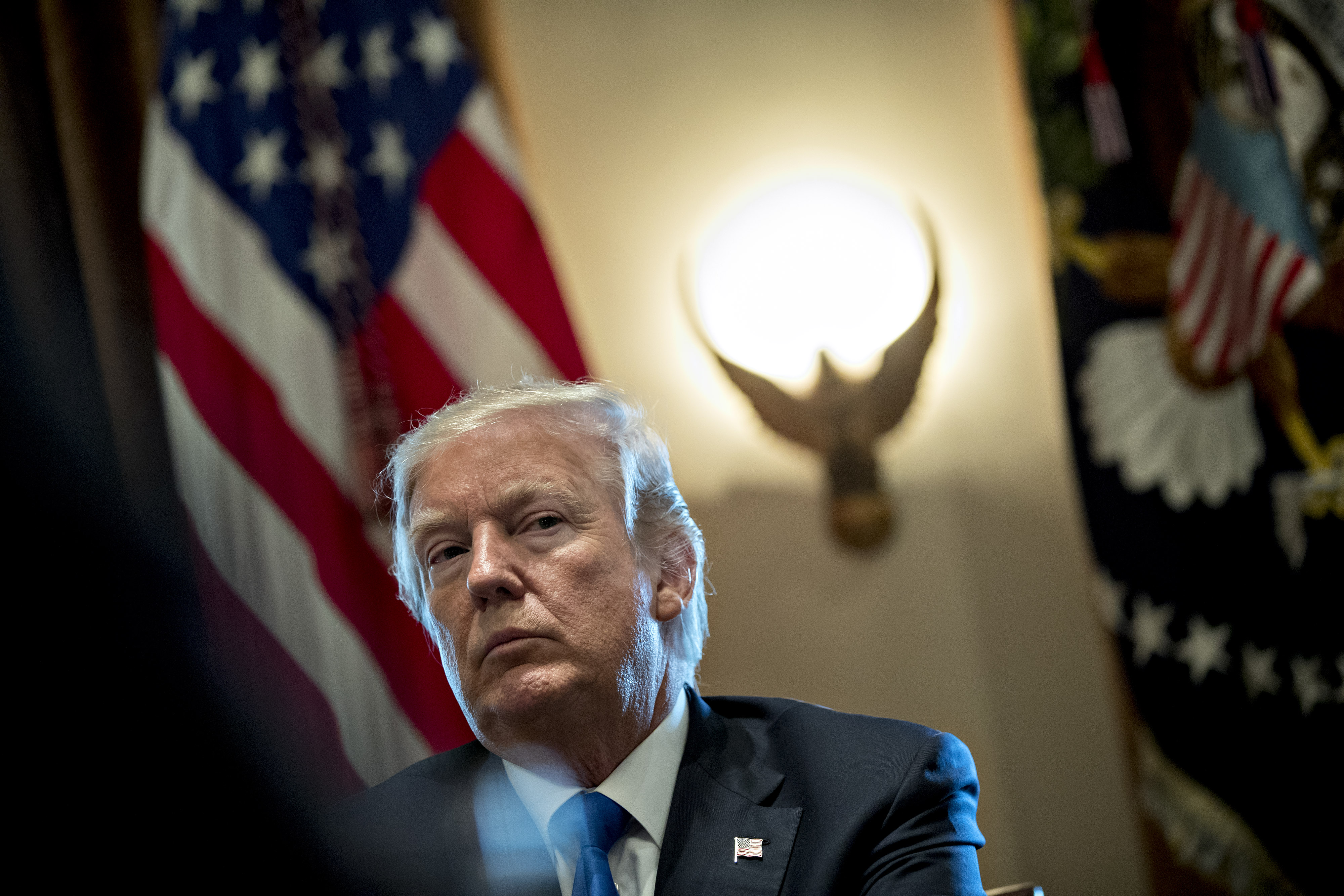 FILE: Trump Heads To Davos