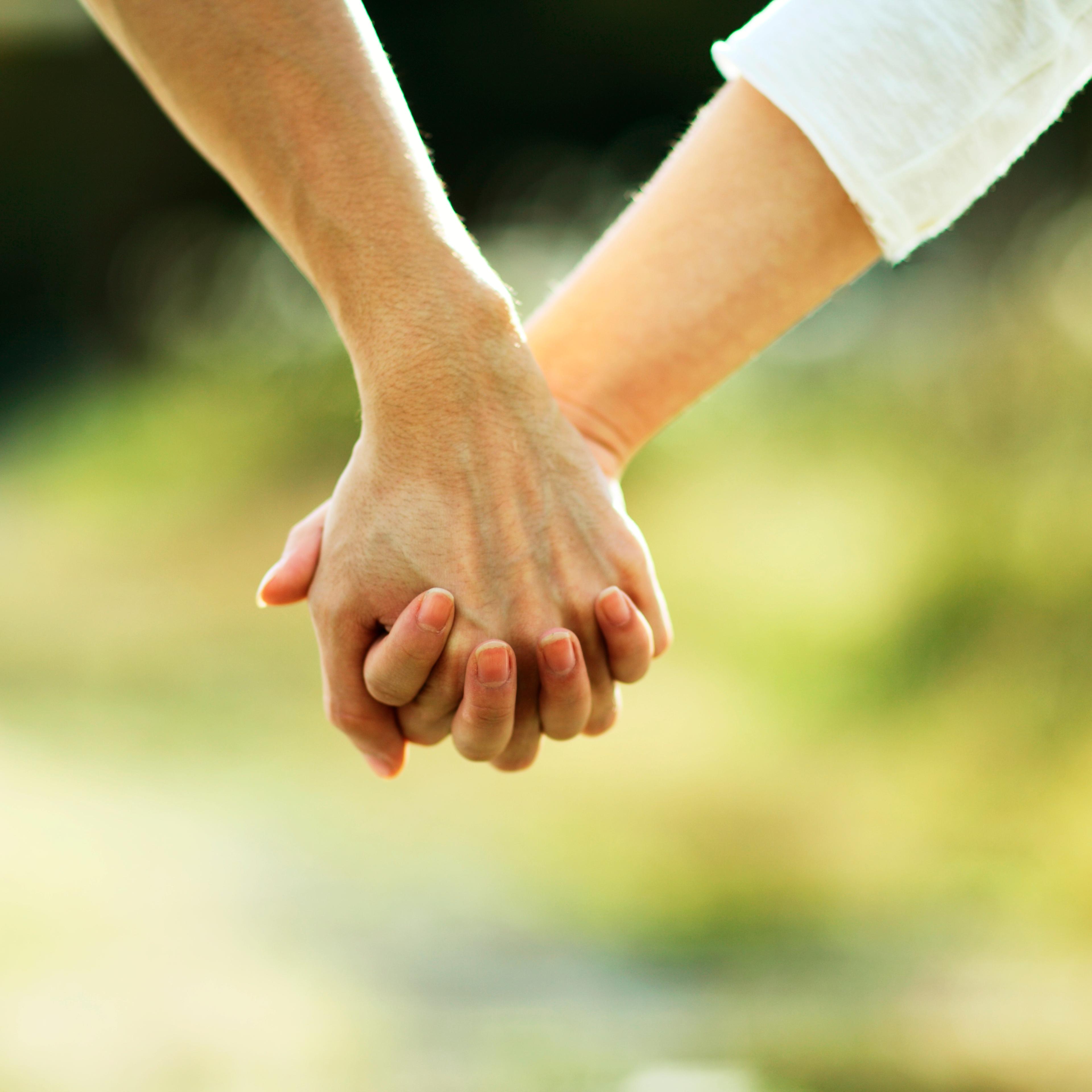 Hand holding