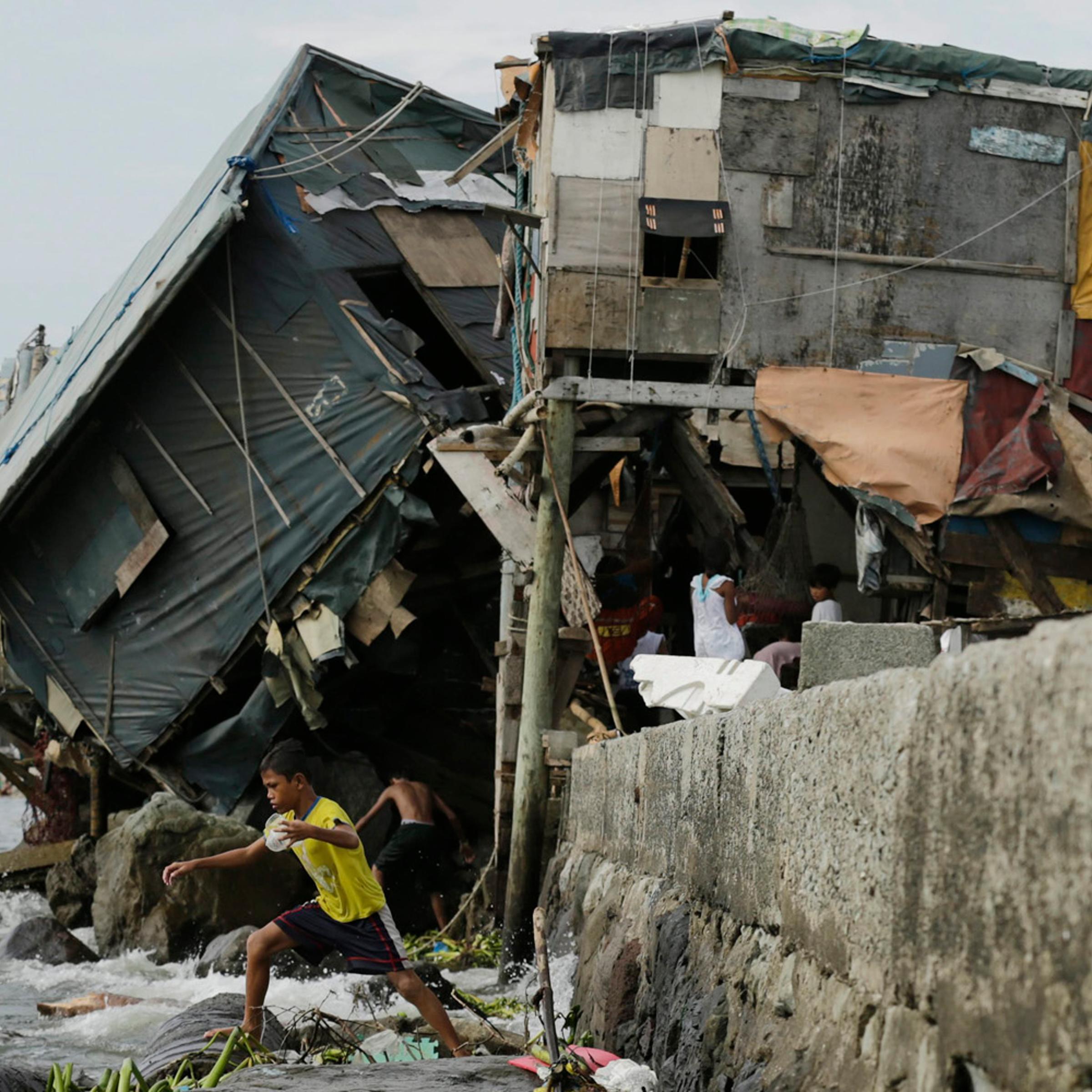 Typhoon Rammasun aftermath in the Philippines