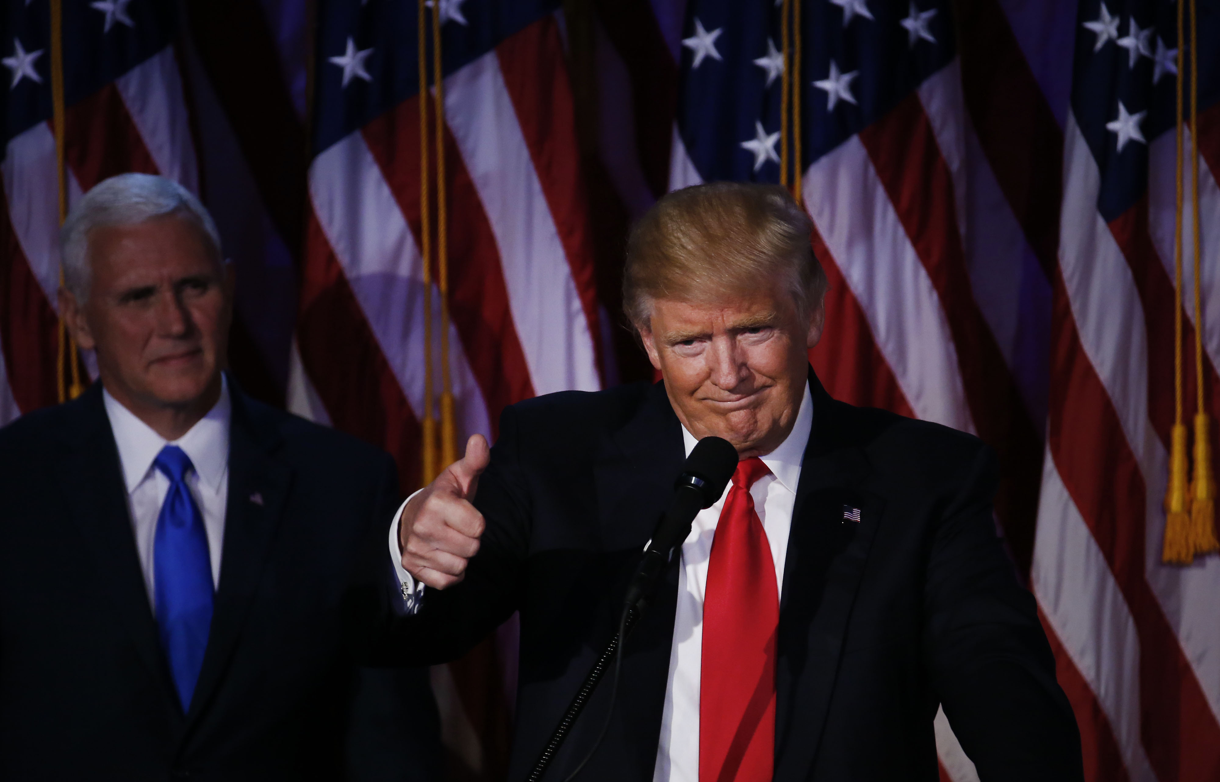 Republican Presidential Nominee Donald Trump Hosts Election Night Party