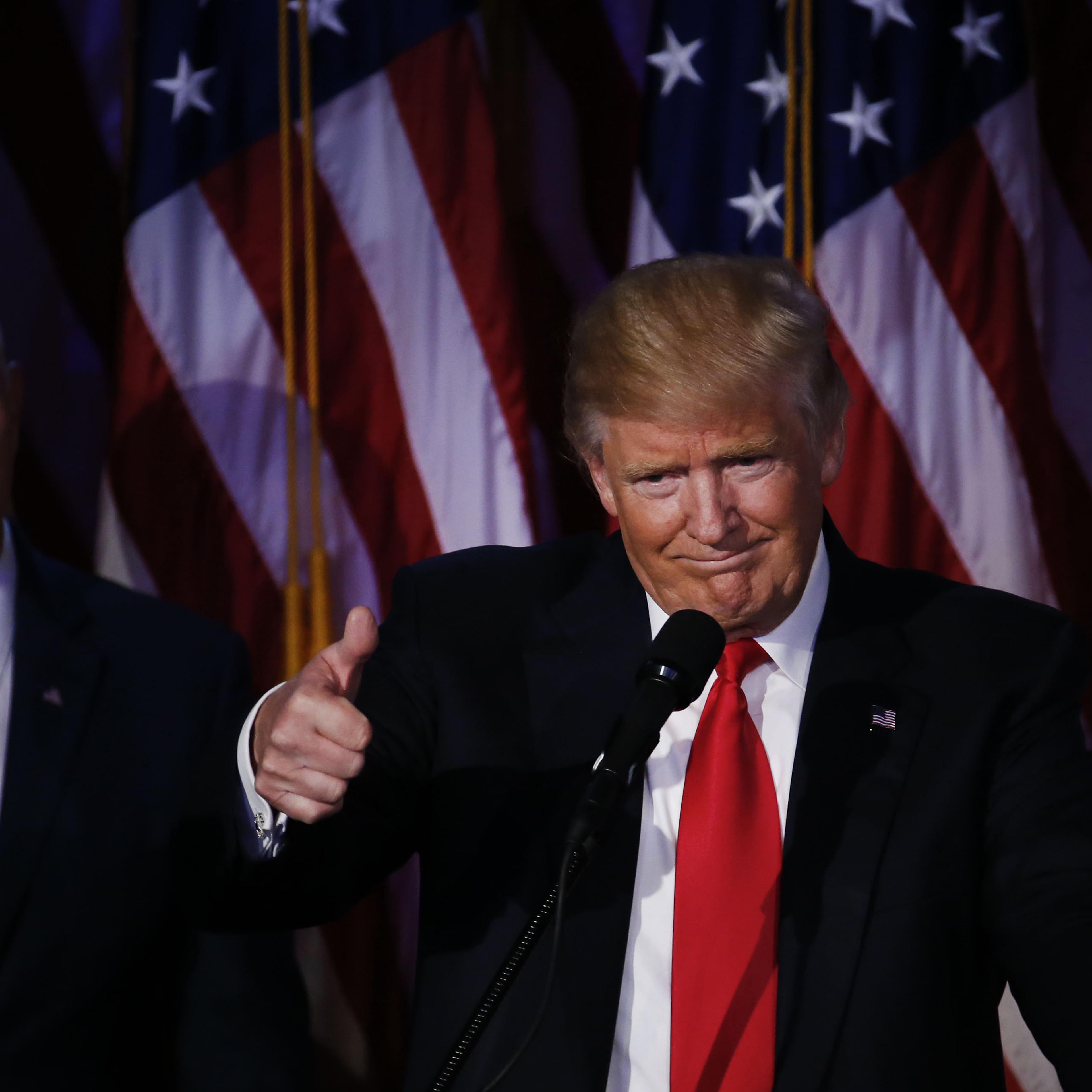 Republican Presidential Nominee Donald Trump Hosts Election Night Party
