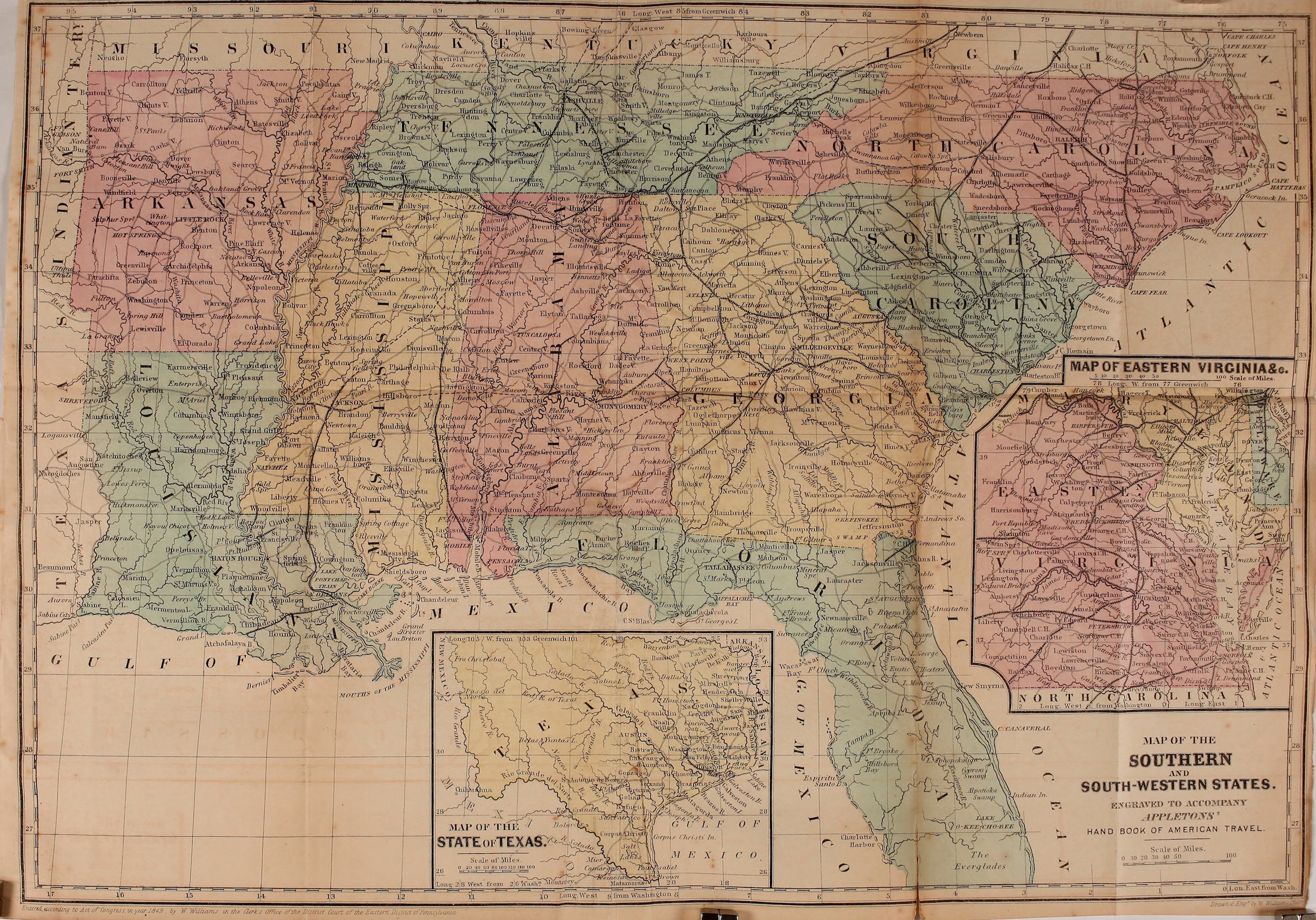 Map Of The South