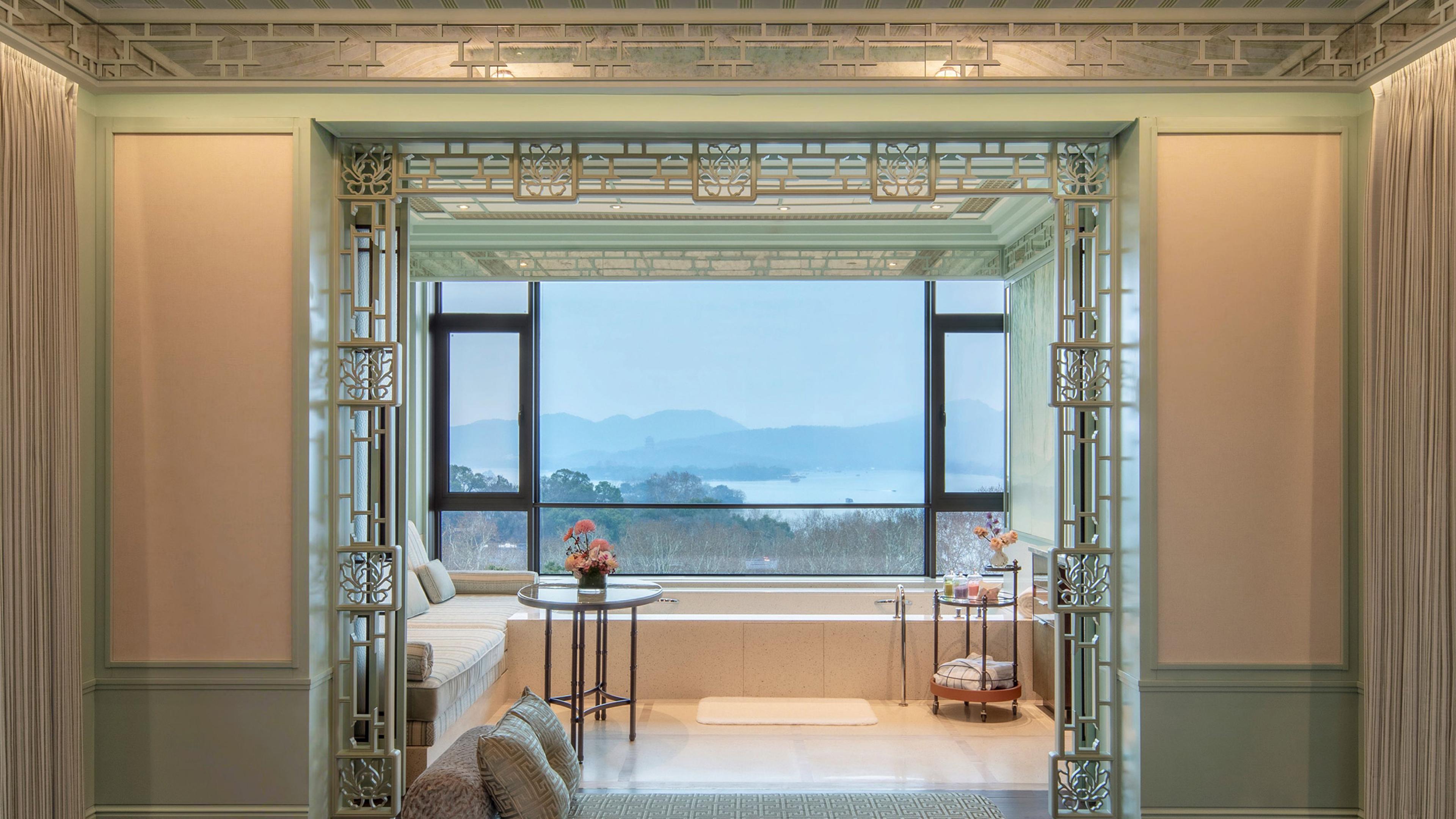 The Silk Lakehouse hotel in Hangzhou, China