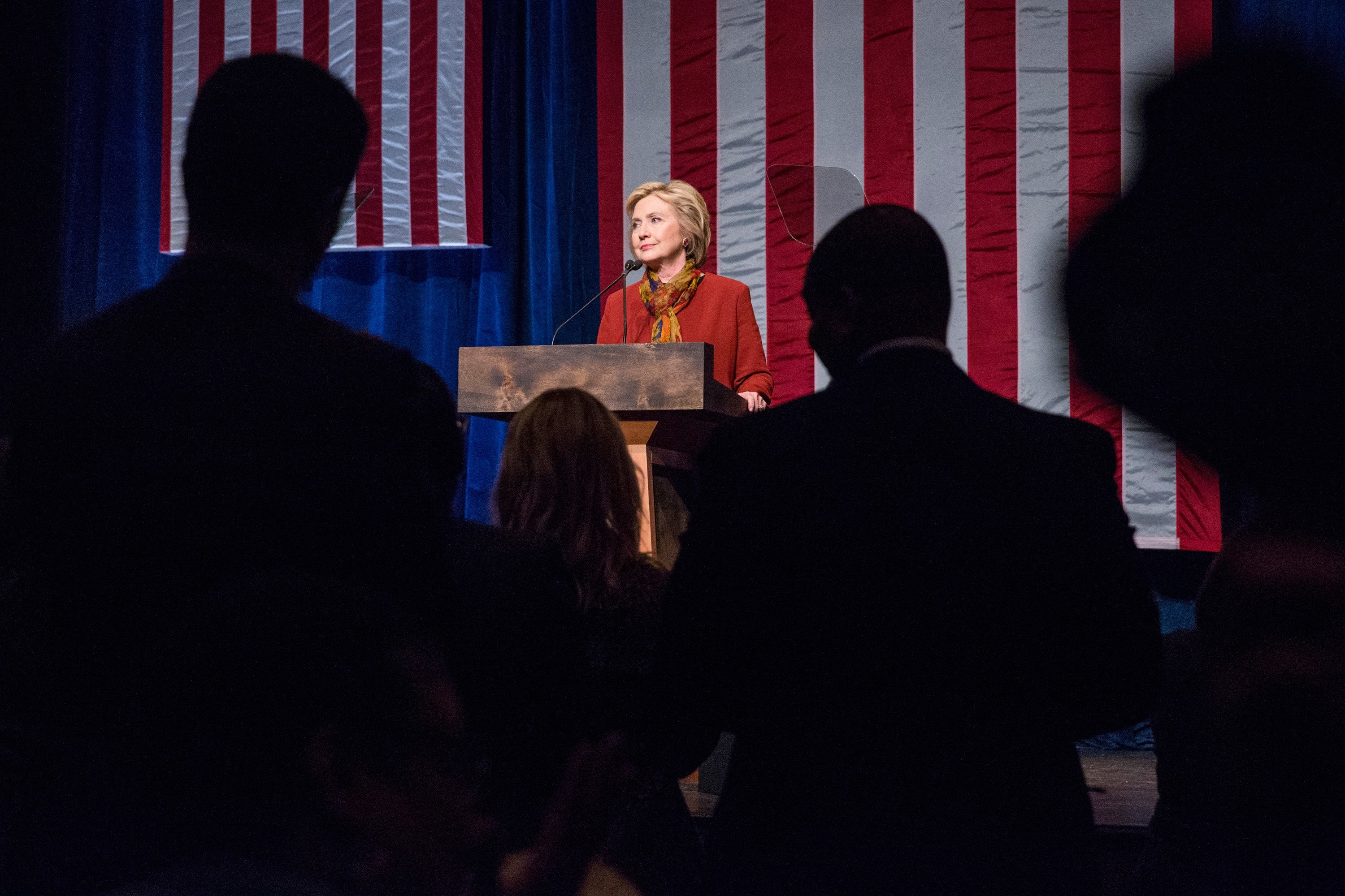 Hillary Clinton Meets With Civil Rights Leaders In New York City