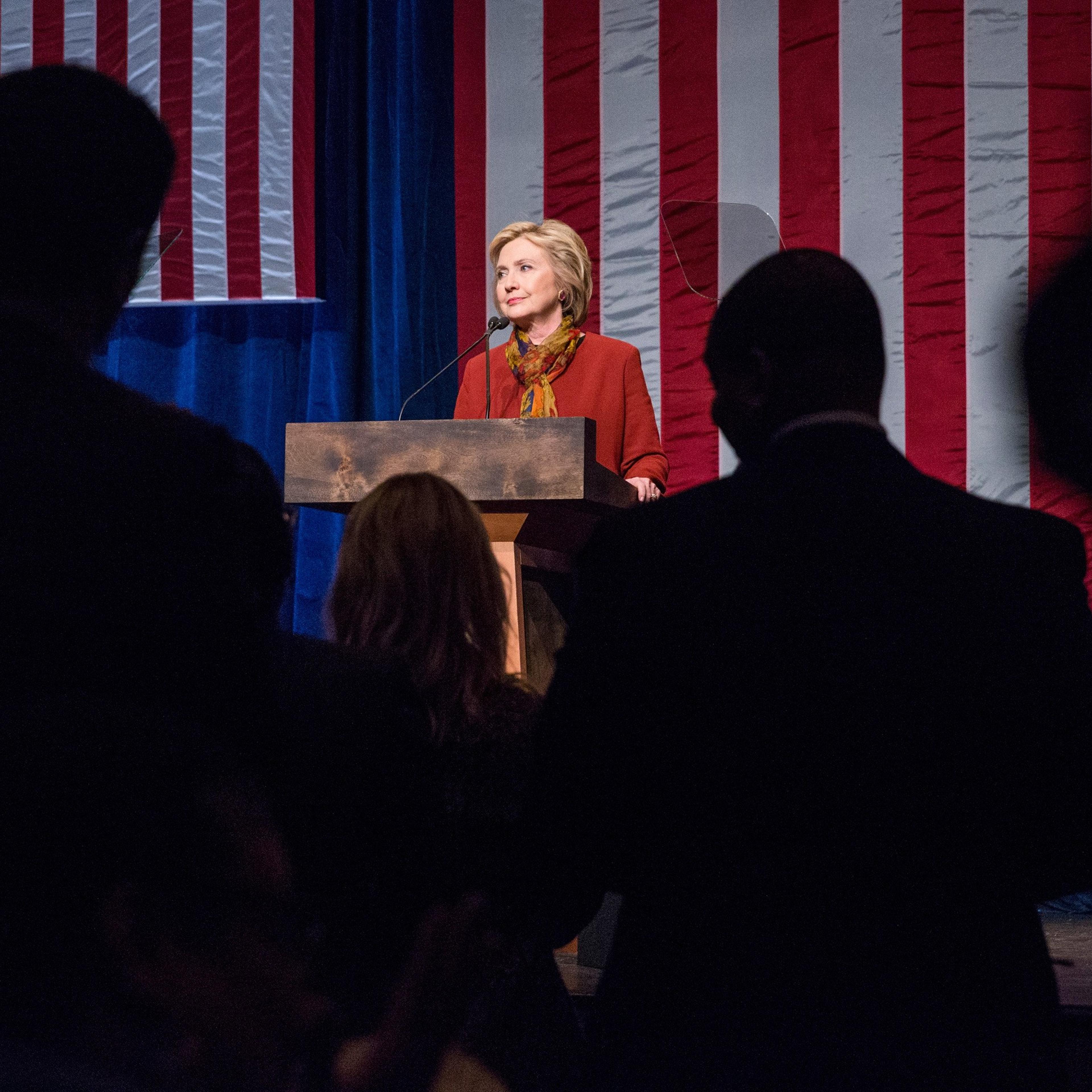 Hillary Clinton Meets With Civil Rights Leaders In New York City