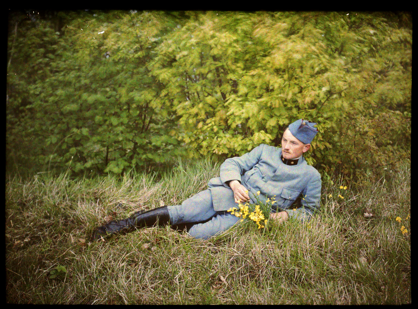 Rare Color Photographs from the Trenches of World War I
