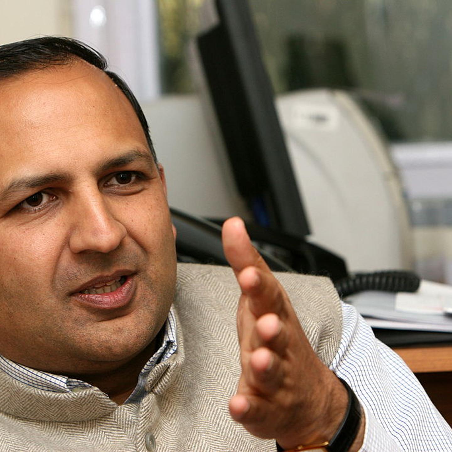 Pratap Bhanu Mehta, President and Chief Executive, Centre for policy research at his office in New Delhi,India.