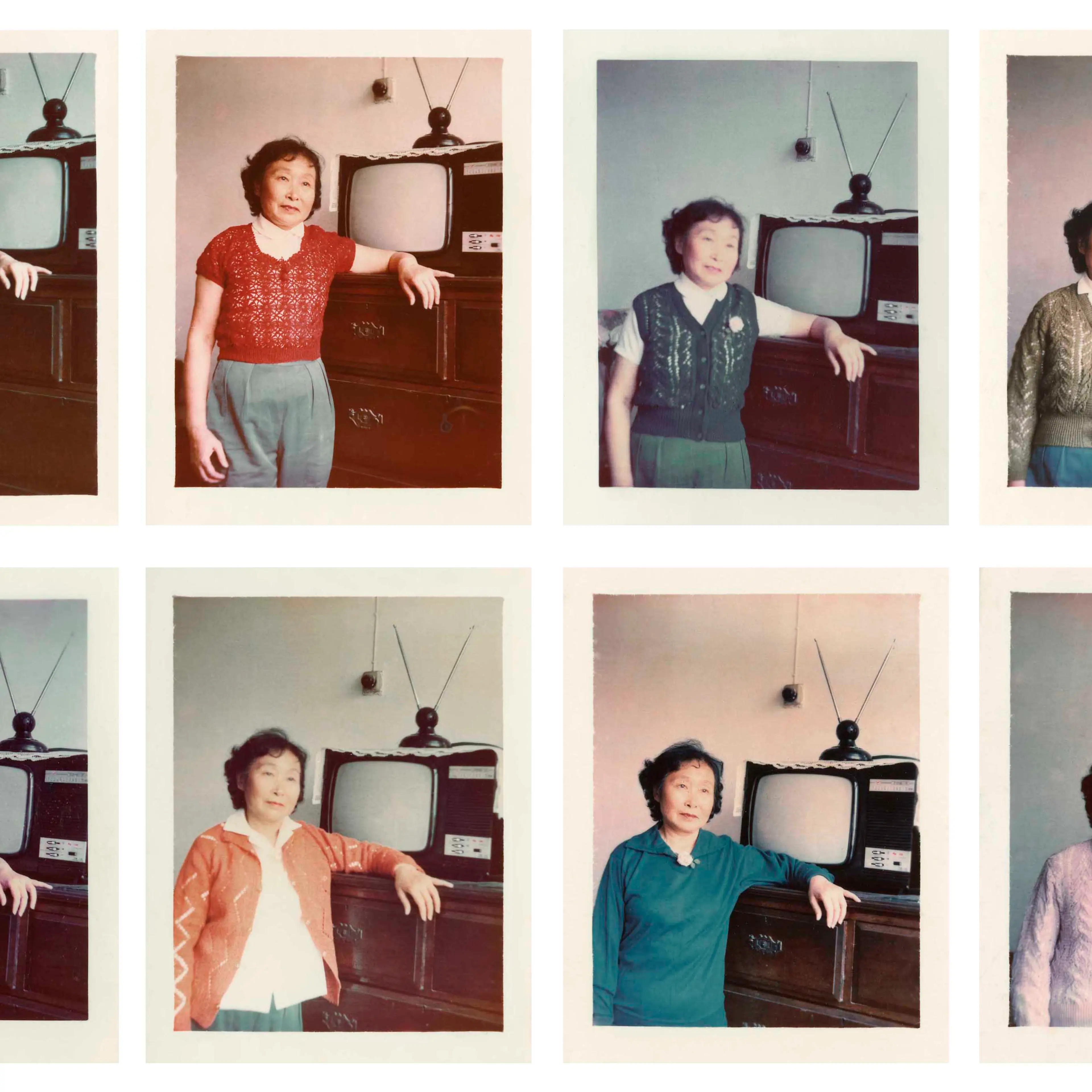 Some of the images from "Me TV" by KesselsKramer