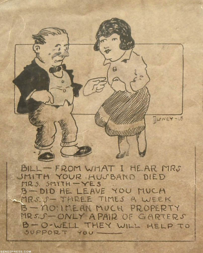 Walt Disney artifact being auctioned at Bonhams in New York on November 23, 2015.